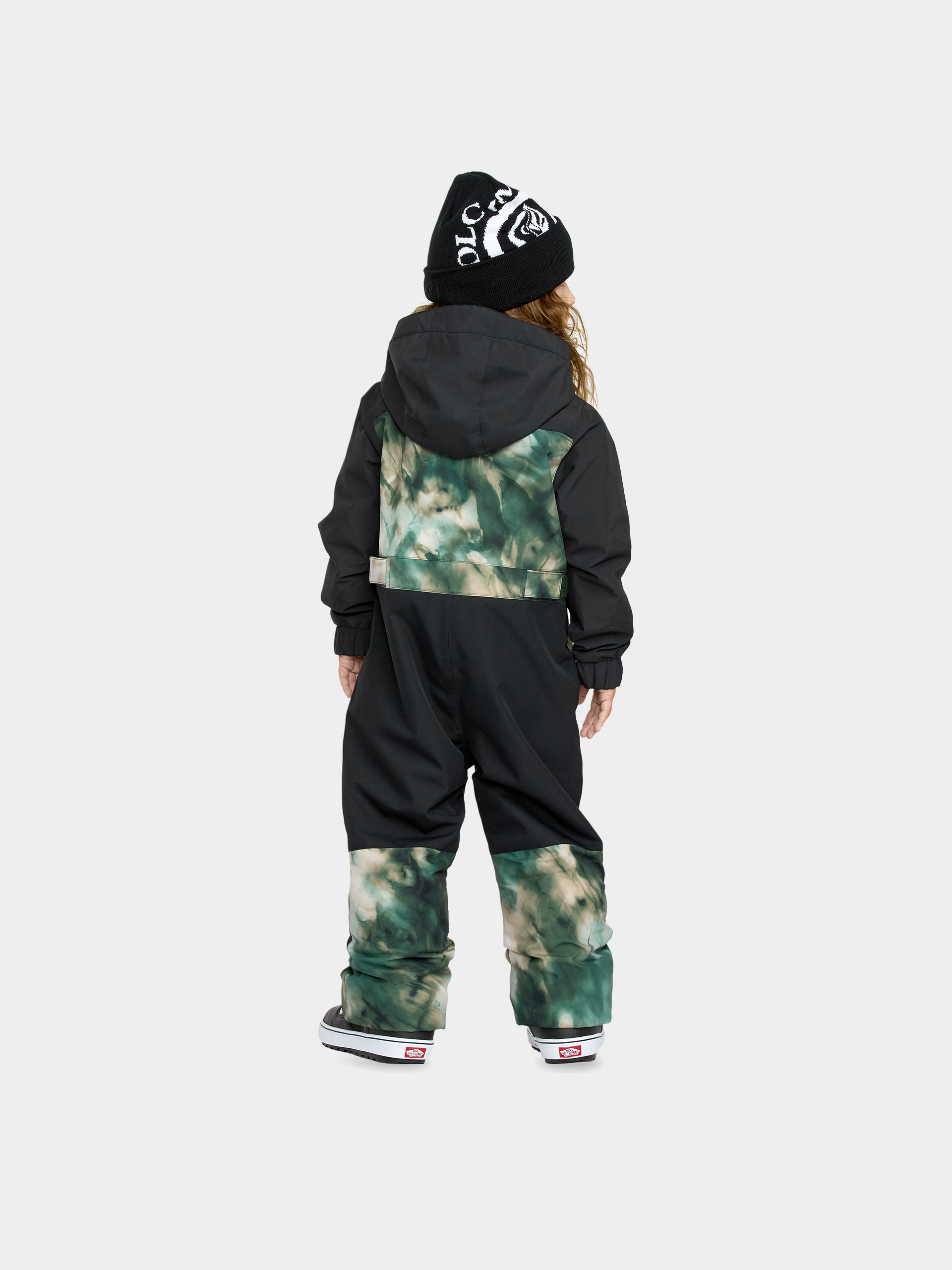 Kurtka snowboardowa Volcom Little Flurry One Piece JR (green)