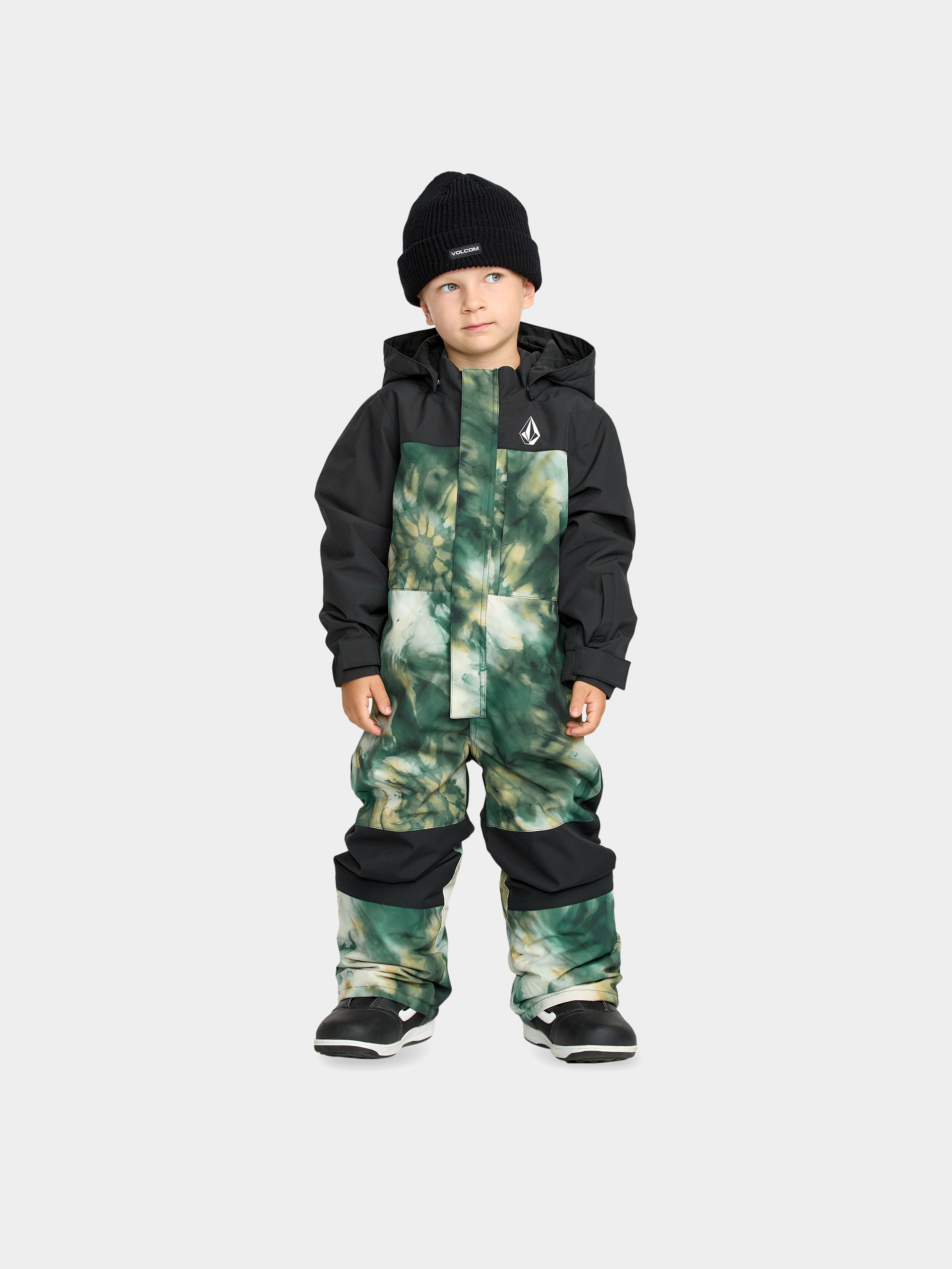 Kurtka snowboardowa Volcom Little Flurry One Piece JR (green)