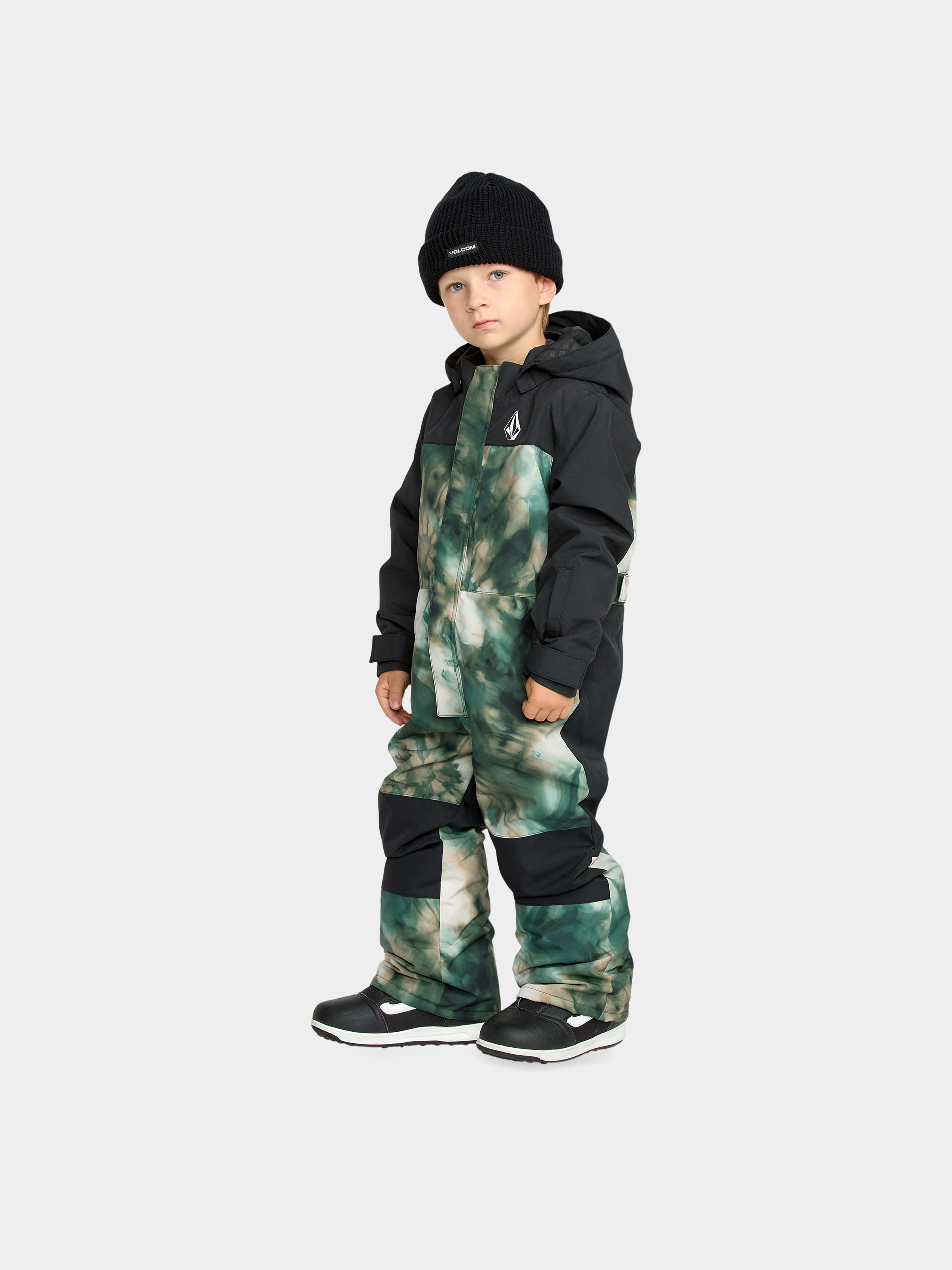 Kurtka snowboardowa Volcom Little Flurry One Piece JR (green)