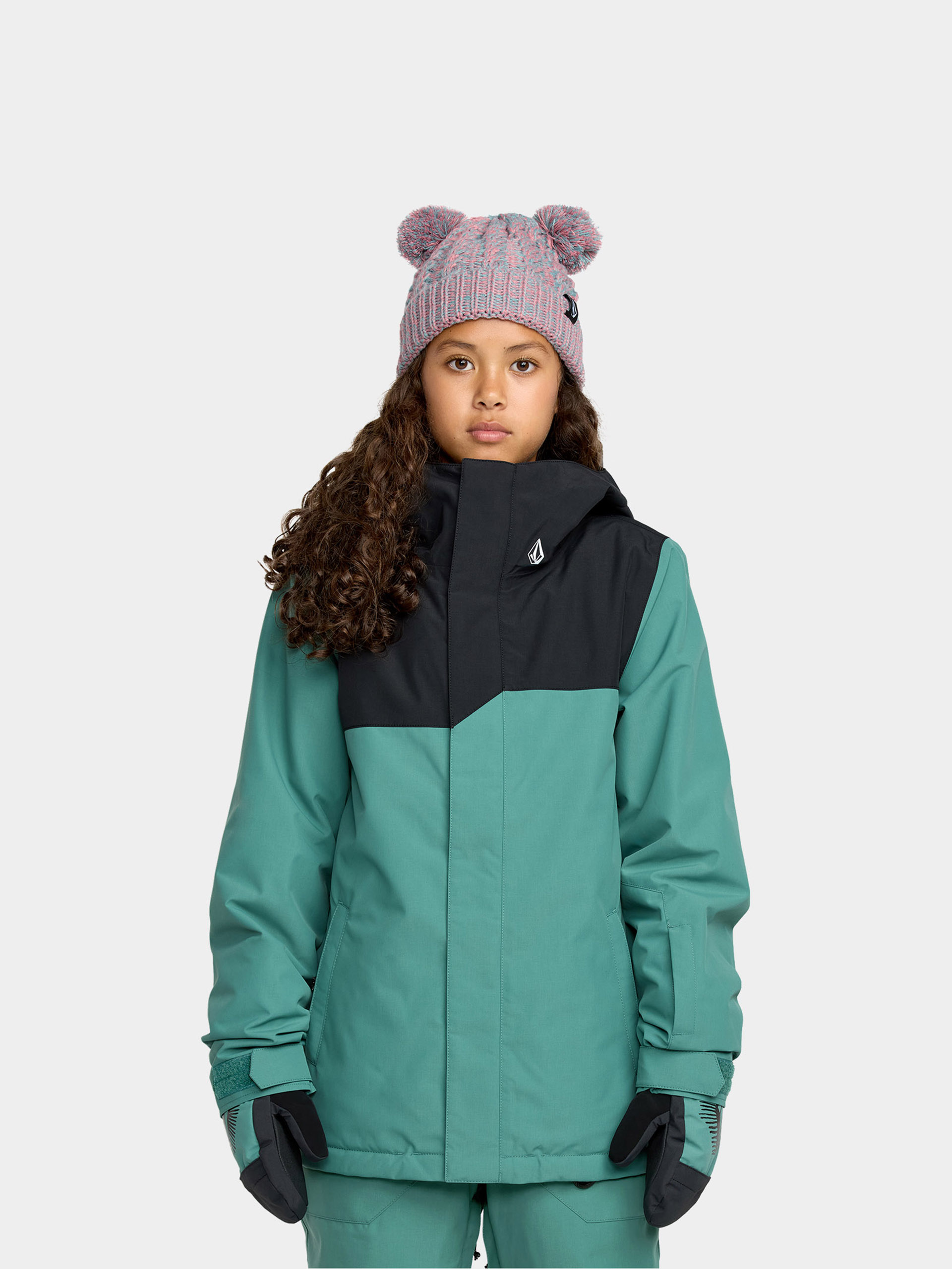 Kurtka snowboardowa Volcom Stone.91 Ins JR (spruce green)
