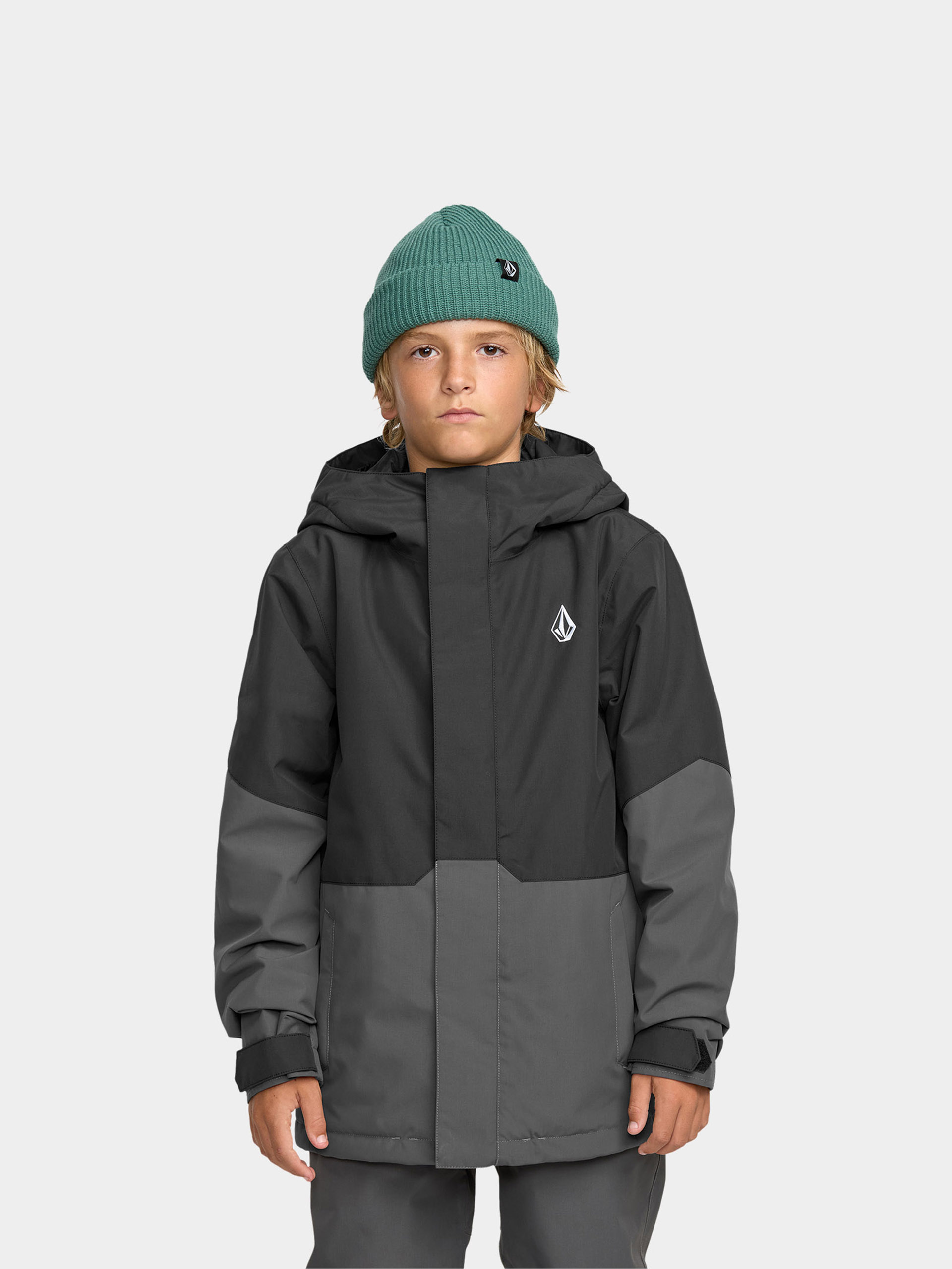 Kurtka snowboardowa Volcom Vernon Ins JR (black)