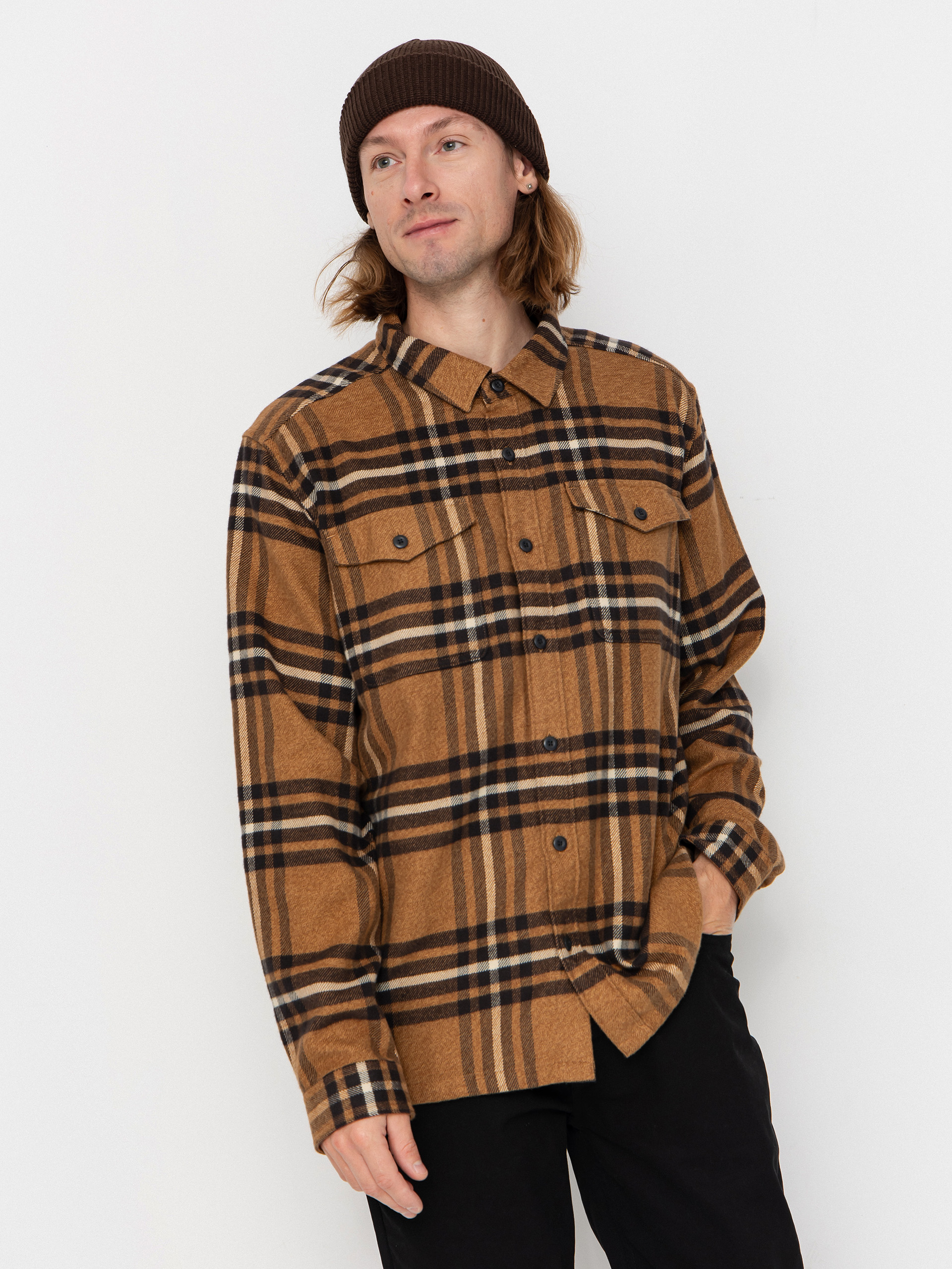 Koszula Patagonia Fjord Flannel (catch deer brown)