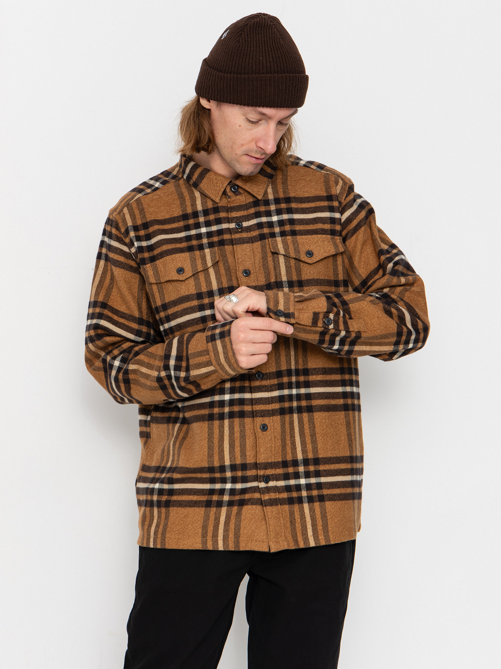 Koszula Patagonia Fjord Flannel (catch deer brown)