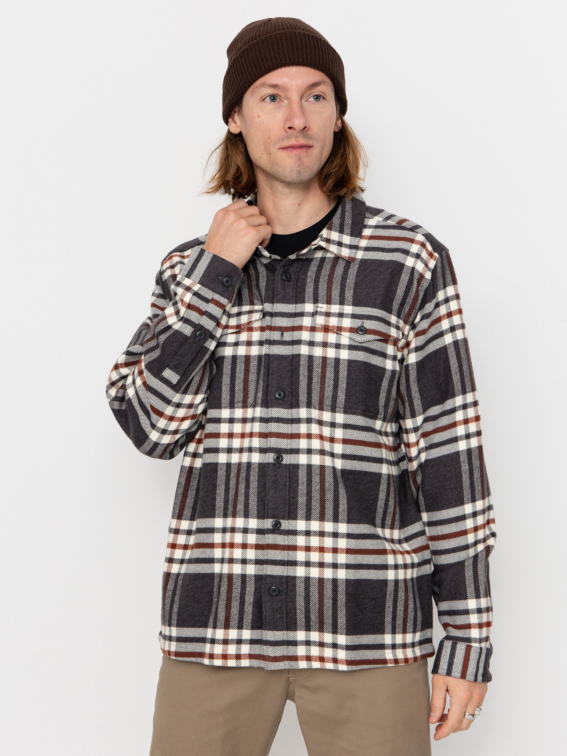 Koszula Patagonia Fjord Flannel (catch ink black)