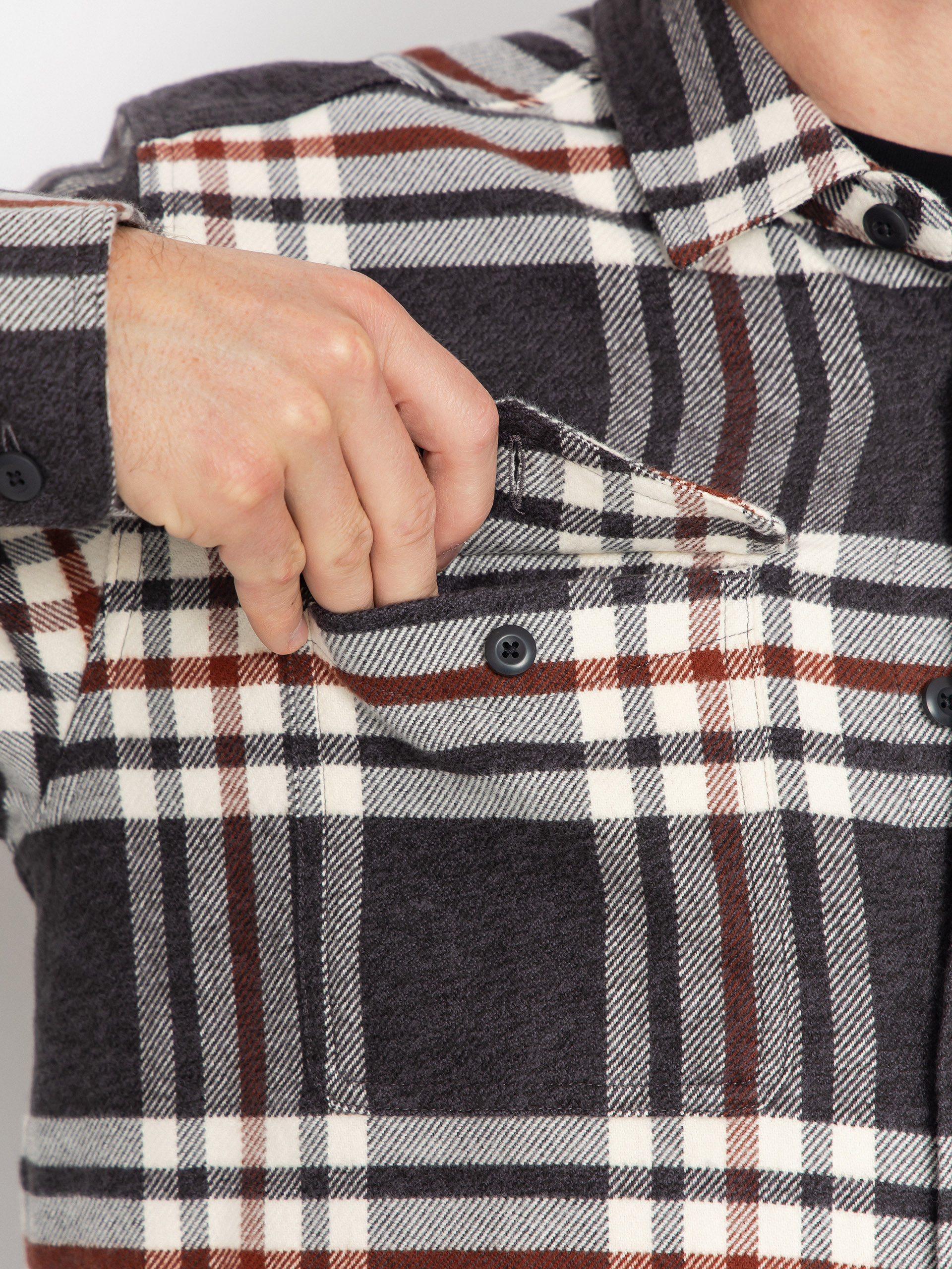 Koszula Patagonia Fjord Flannel (catch ink black)