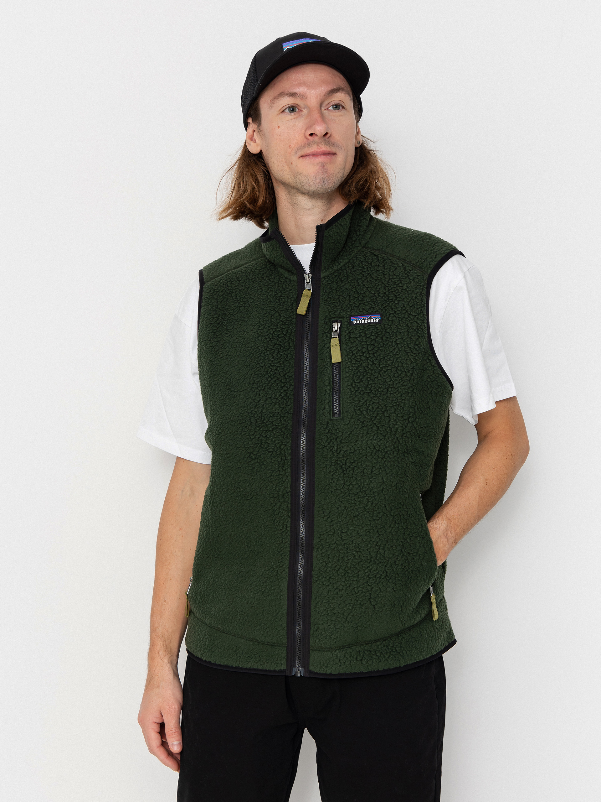 Kamizelka Patagonia Retro Pile (old growth green)