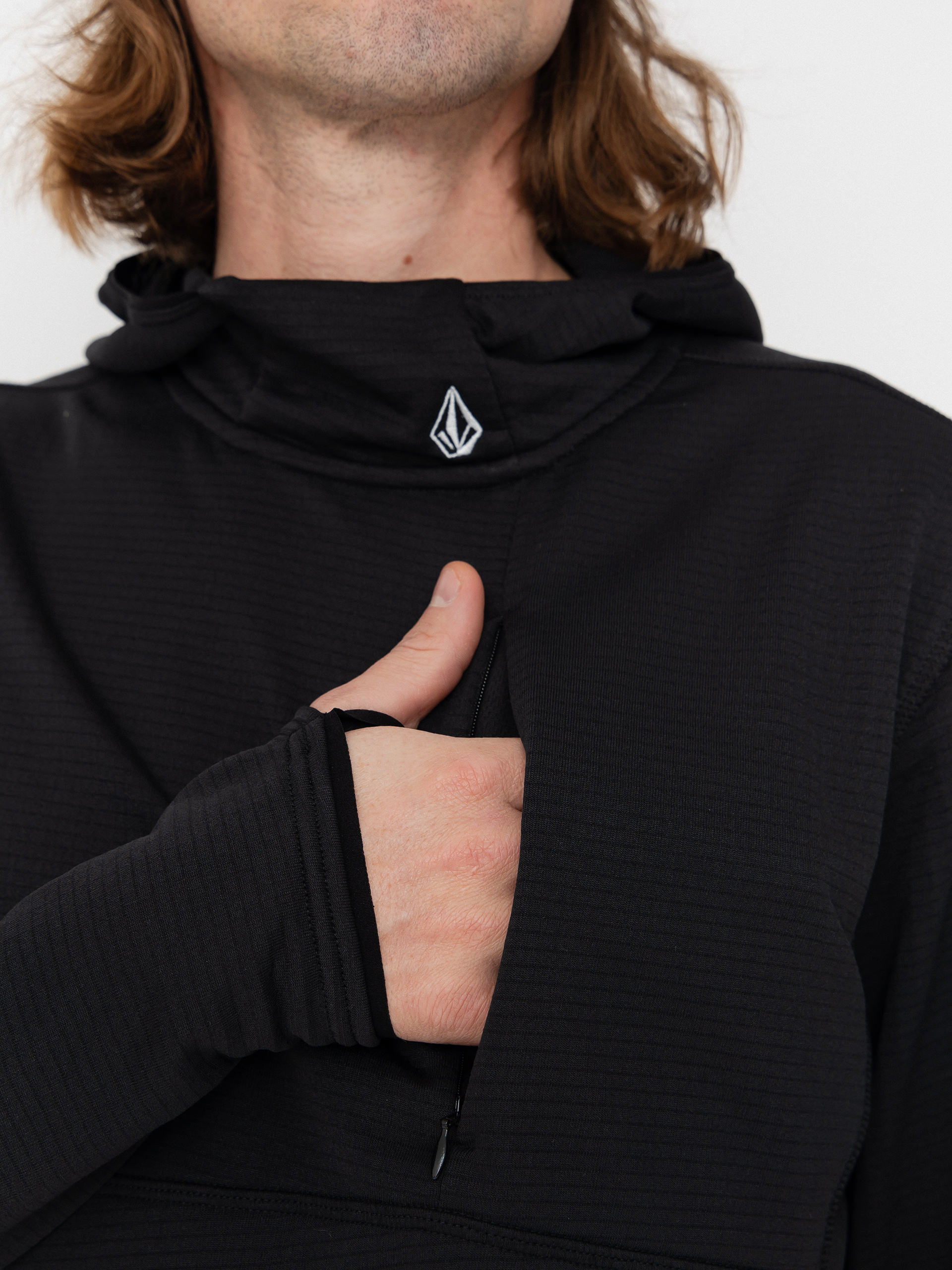 Męska Bluza aktywna Volcom Gridlock HD (black)