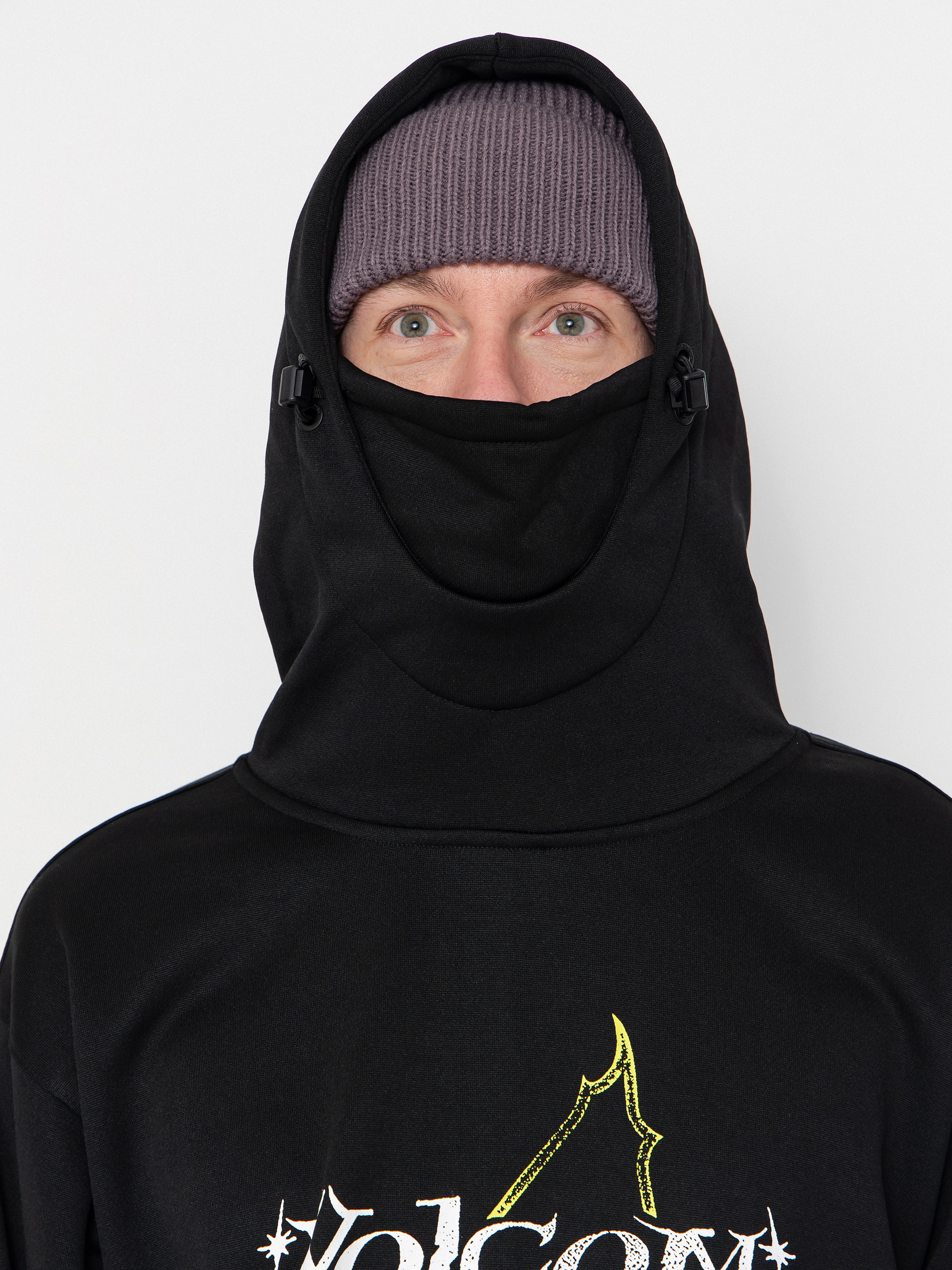 Bluza z kapturem Volcom Hydro Riding HD (black)