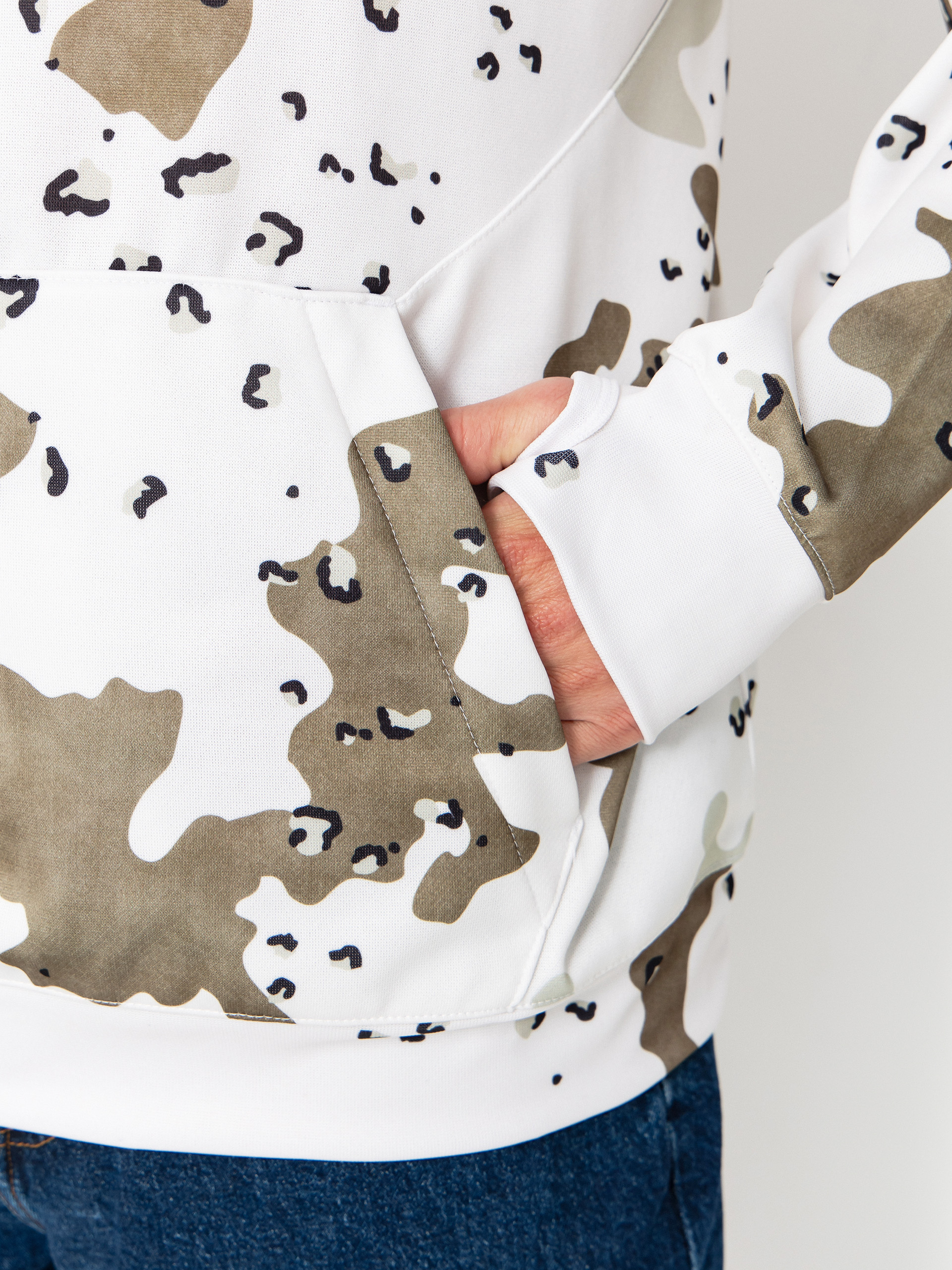 Bluza z kapturem Volcom Hydro Riding HD (white)