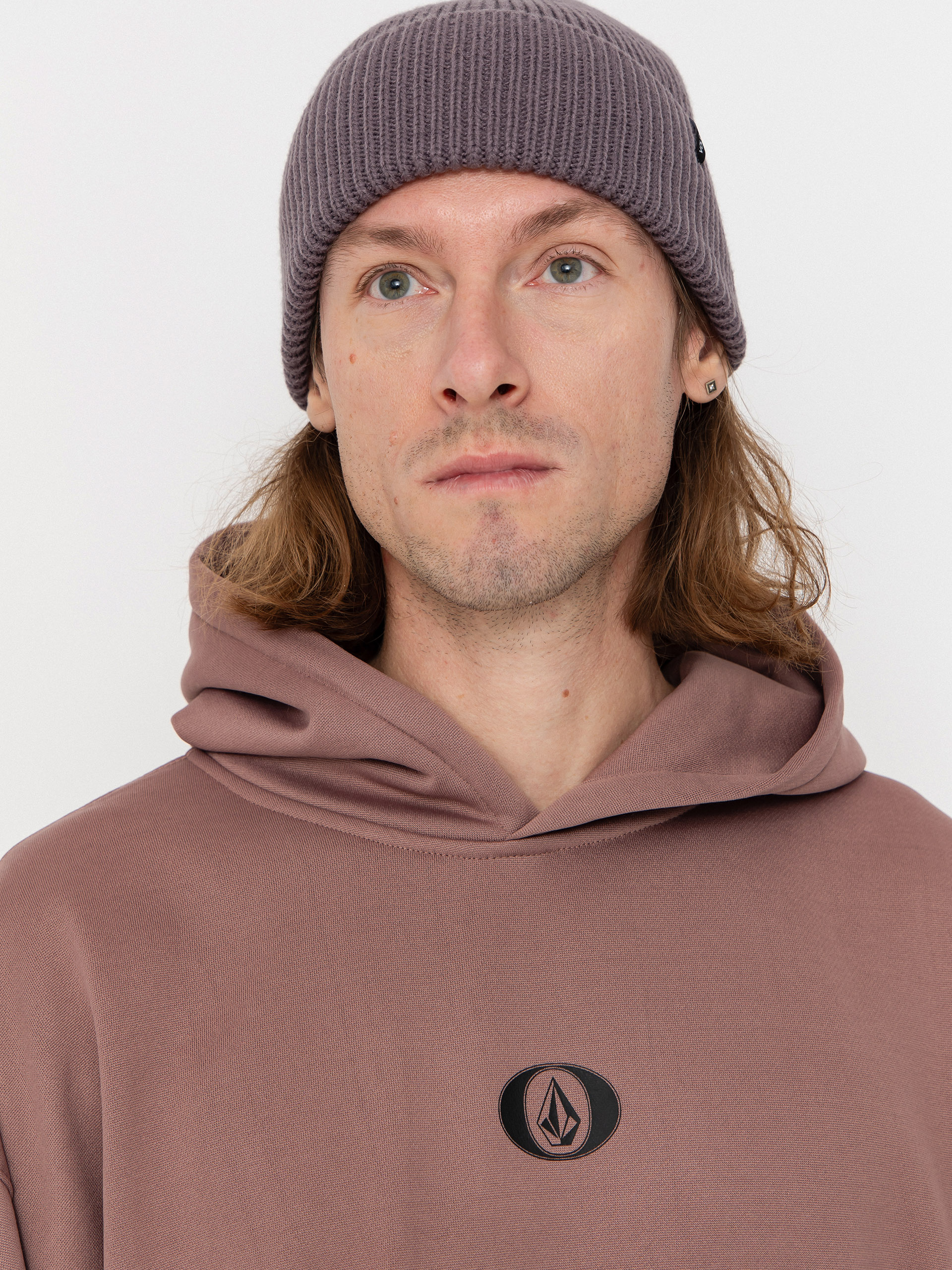 Męska Bluza aktywna Volcom Vital Hydro HD (mauve)