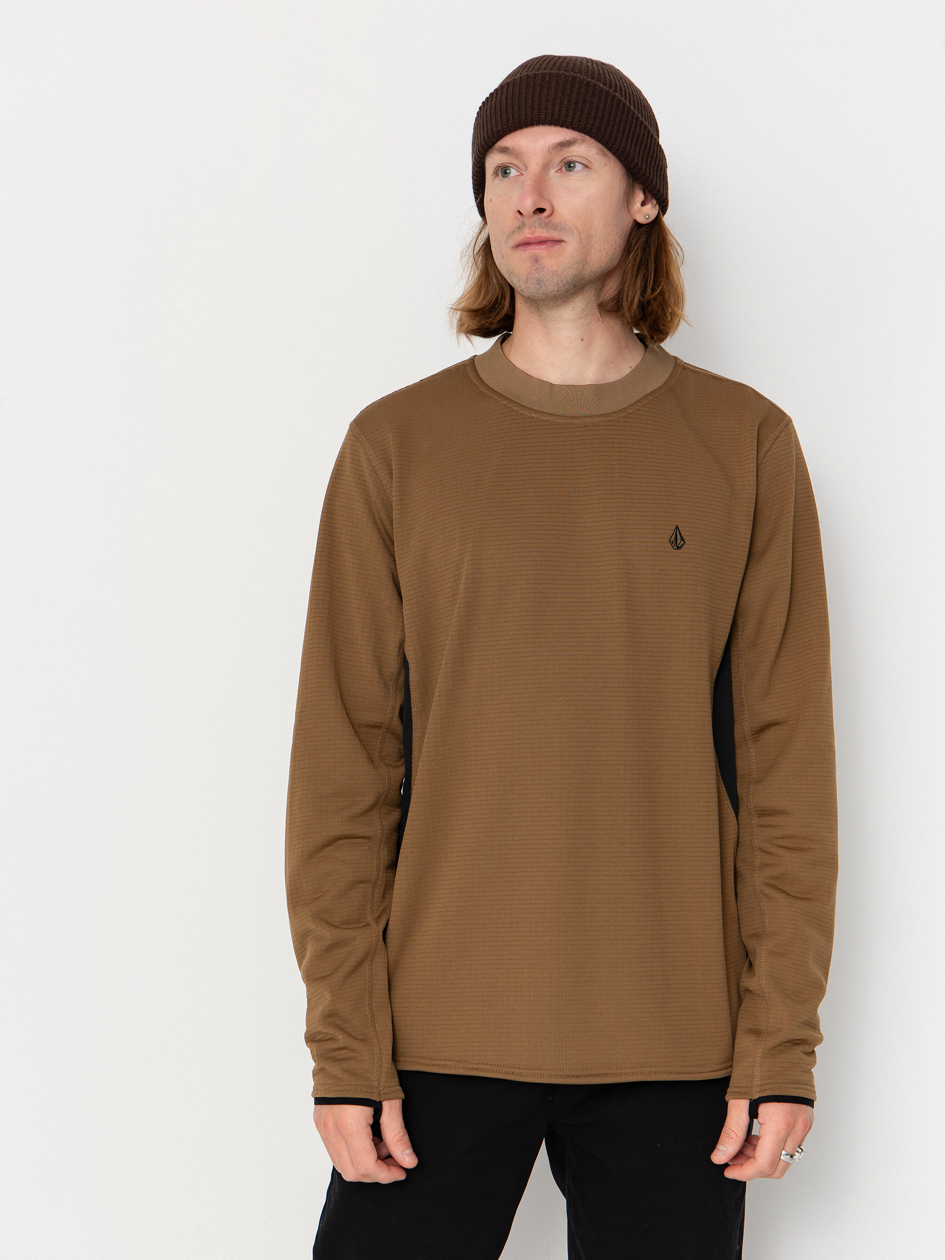 Bluza aktywna Volcom Gridlock Crew Neck (bronze)
