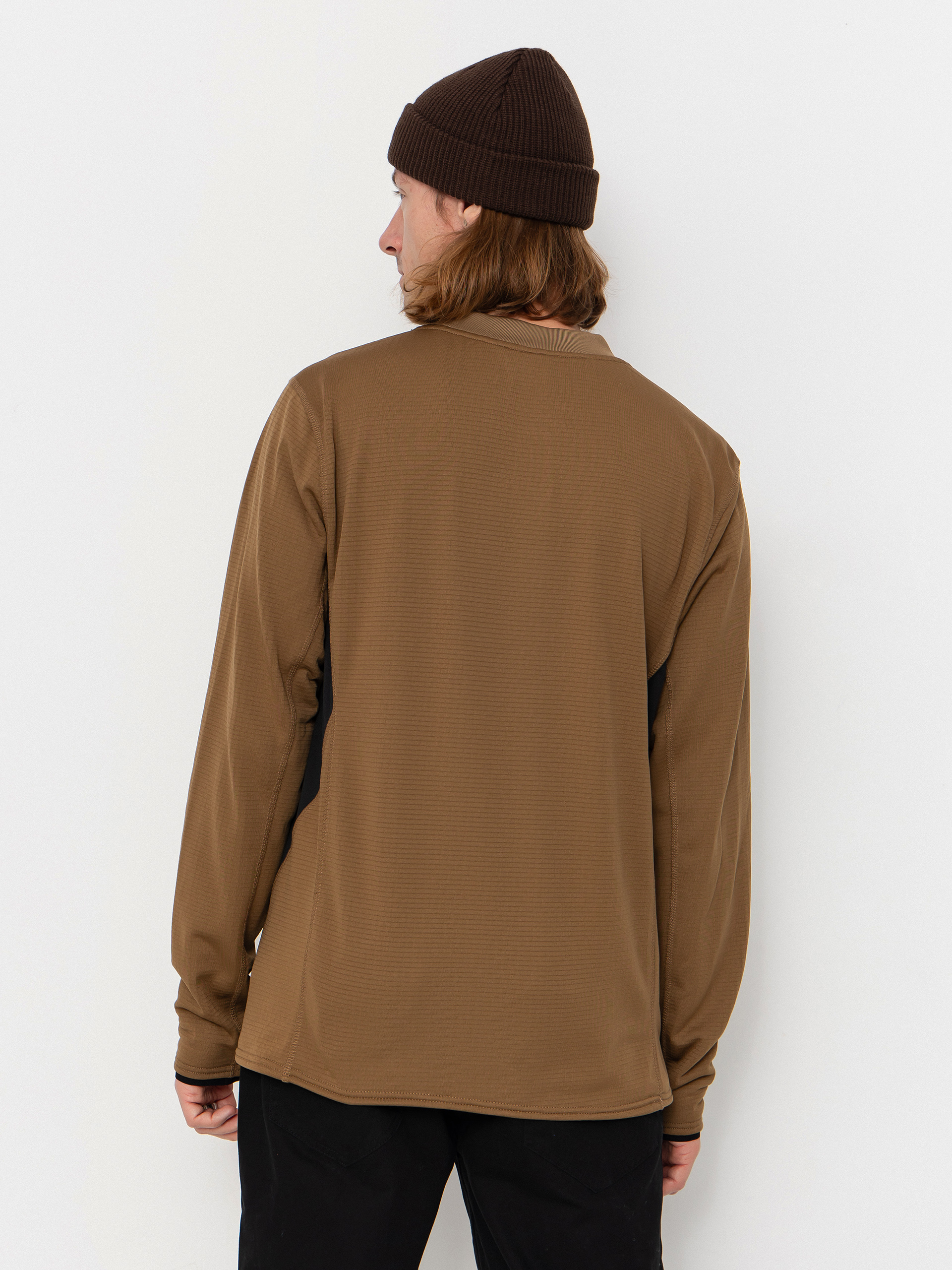 Męska Bluza aktywna Volcom Gridlock Crew Neck (bronze)