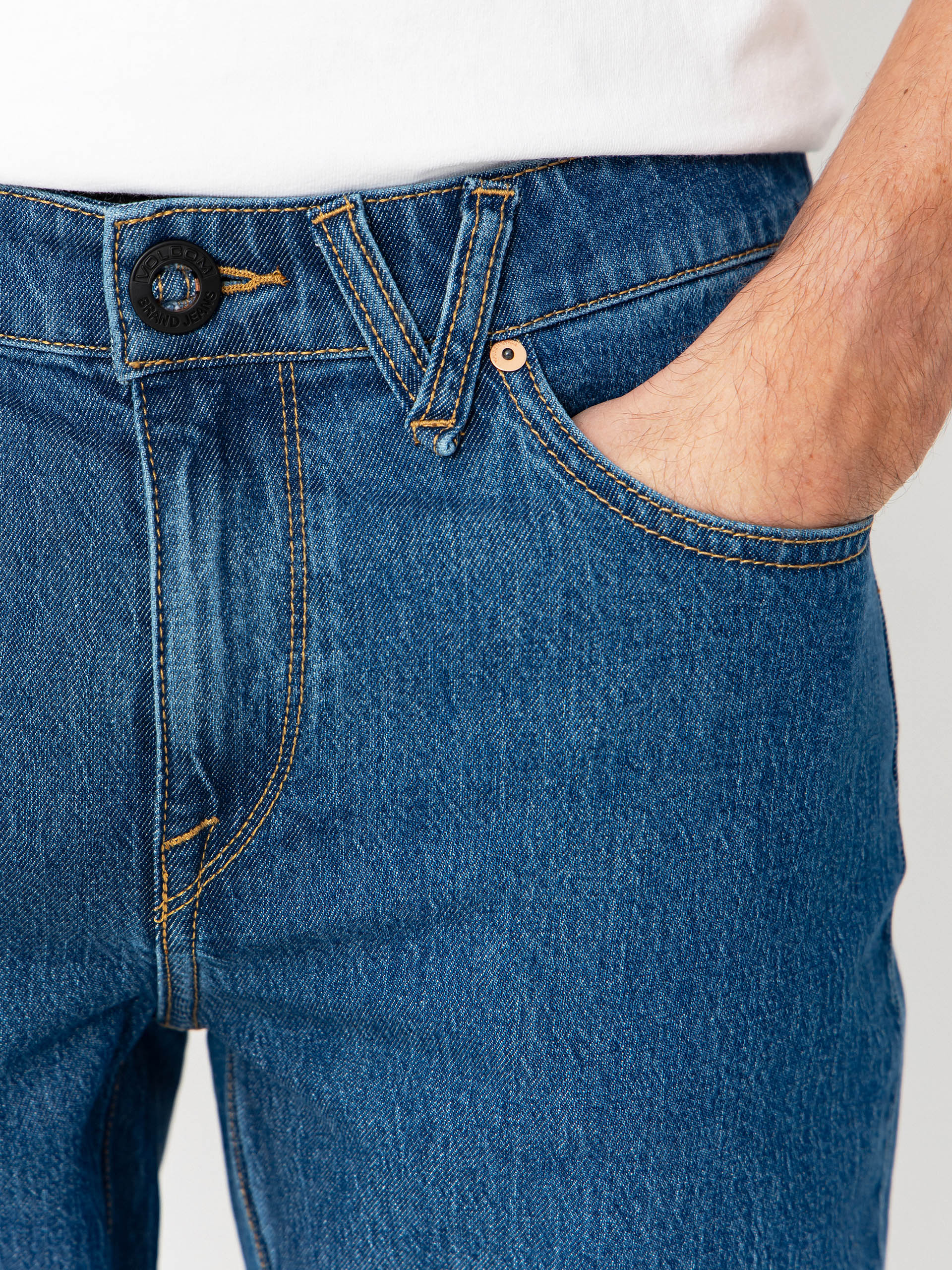 Spodnie Volcom Solver Denim (bold blue)