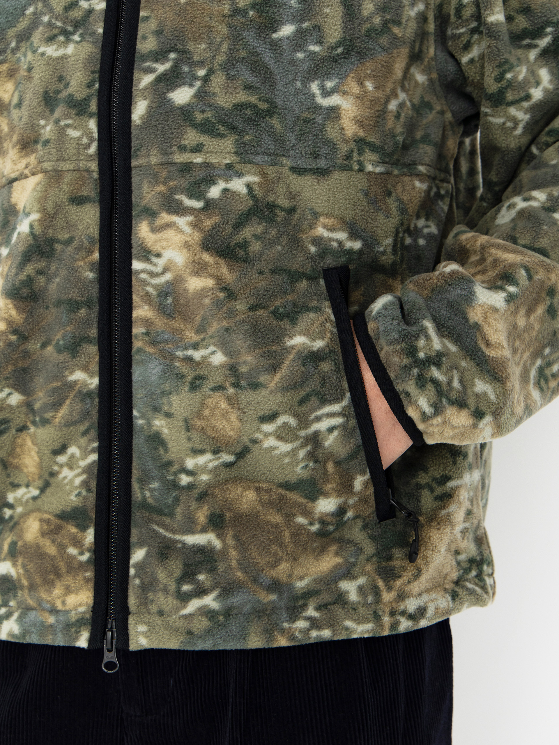 Męski Polar Carhartt WIP Blevin (camo combi/green)