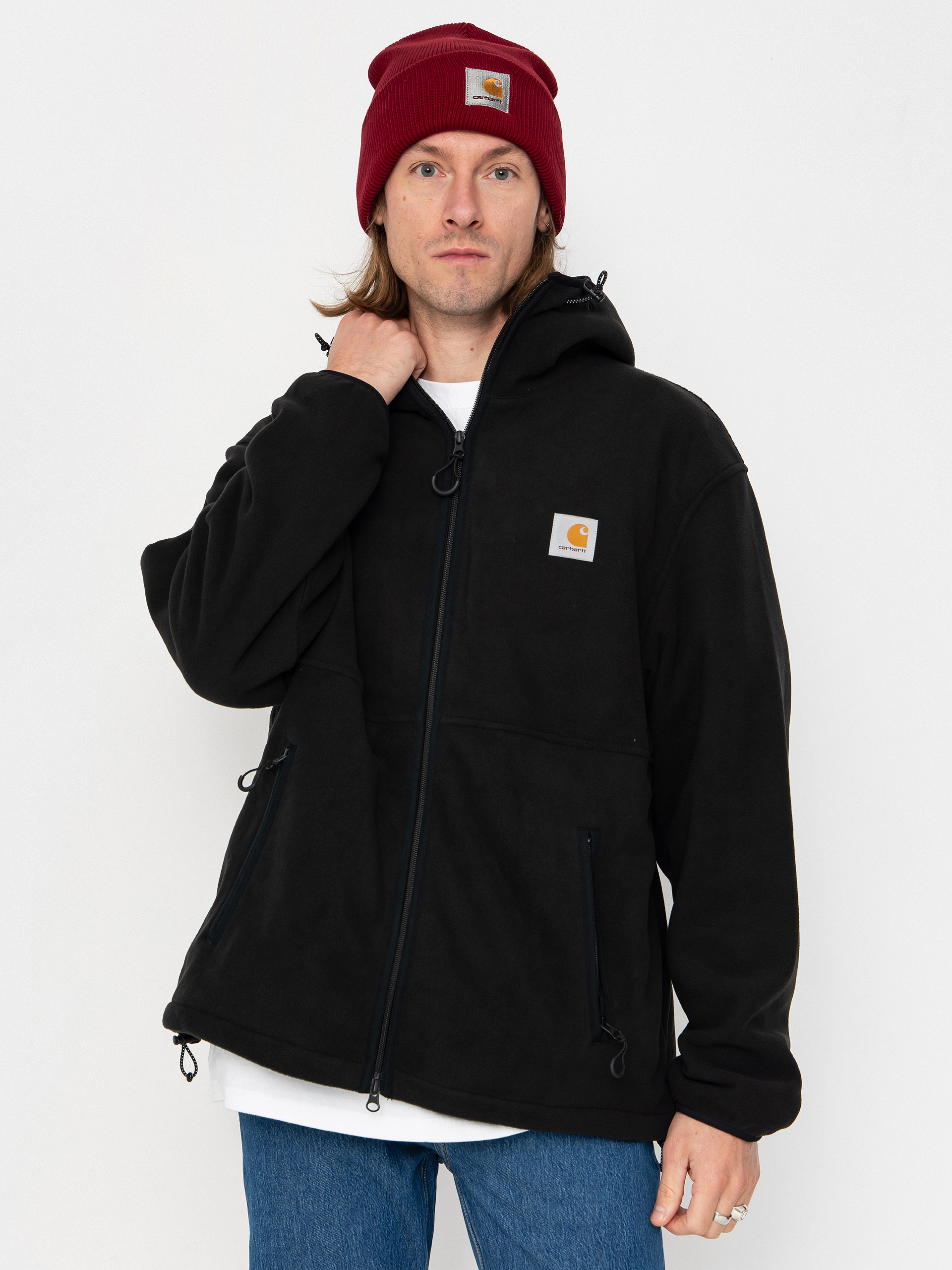 Męski Polar Carhartt WIP Blevin (black)