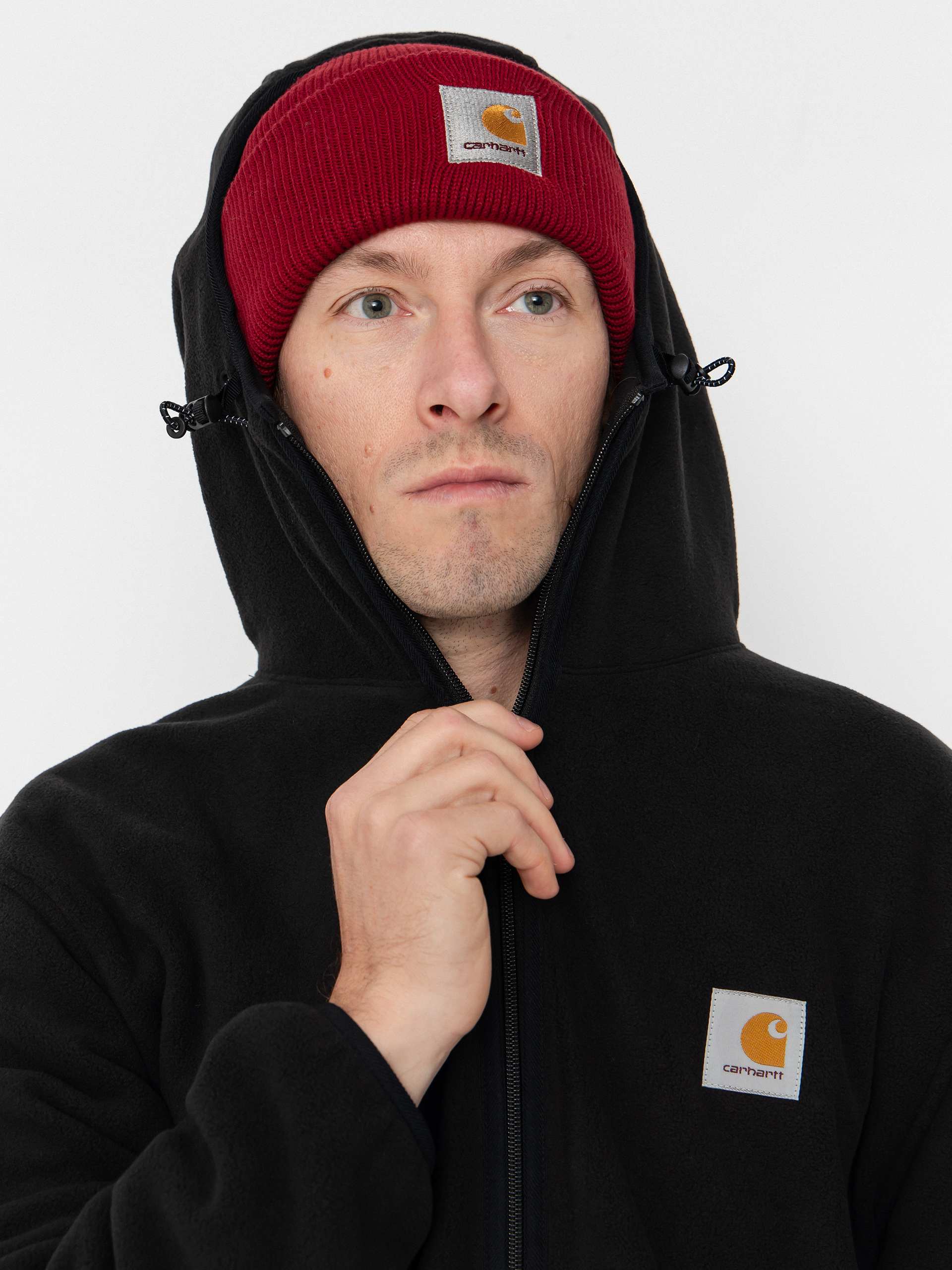 Męski Polar Carhartt WIP Blevin (black)