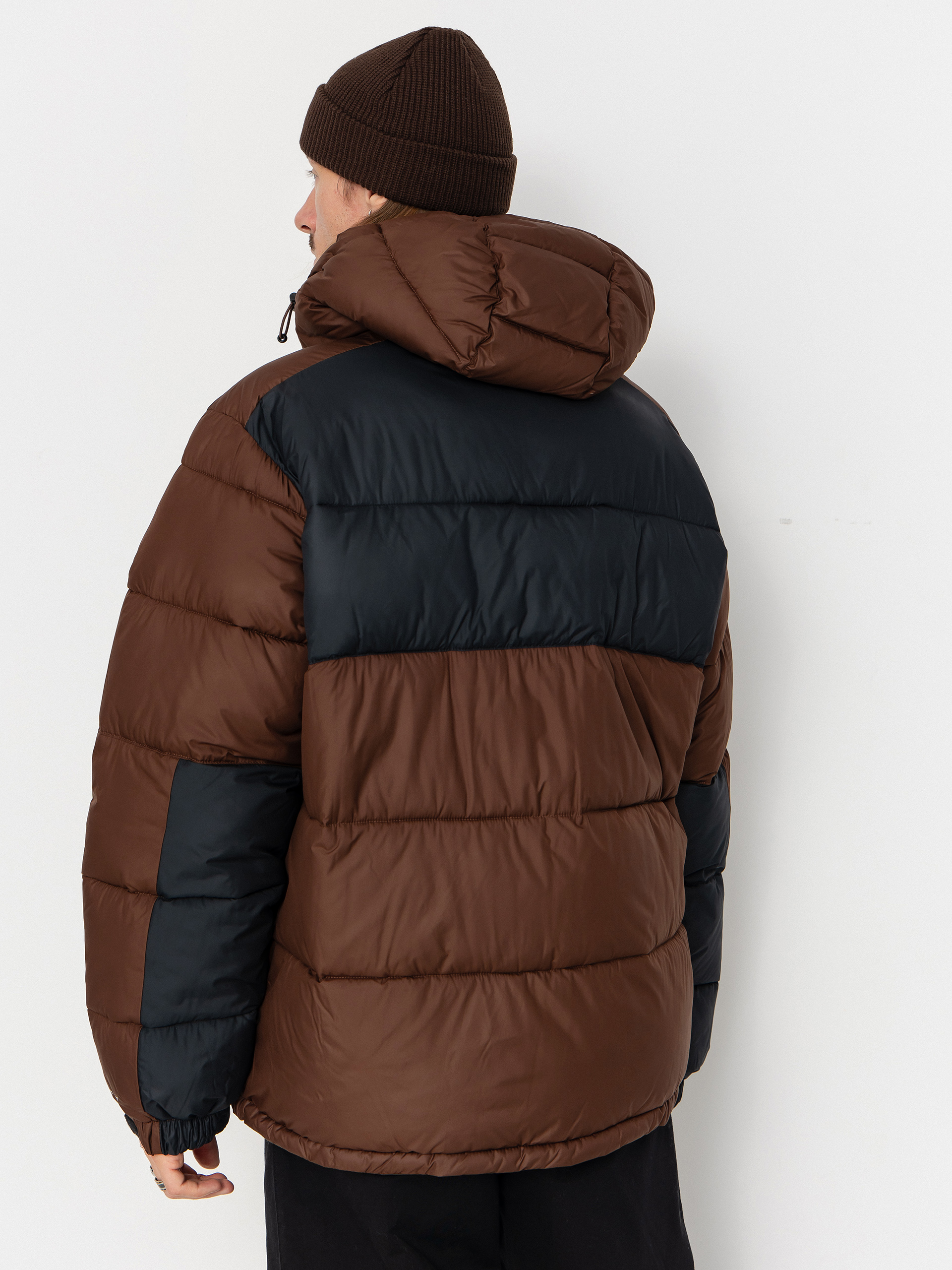 Kurtka Columbia Pike Lake II Hooded (tobacco/black)