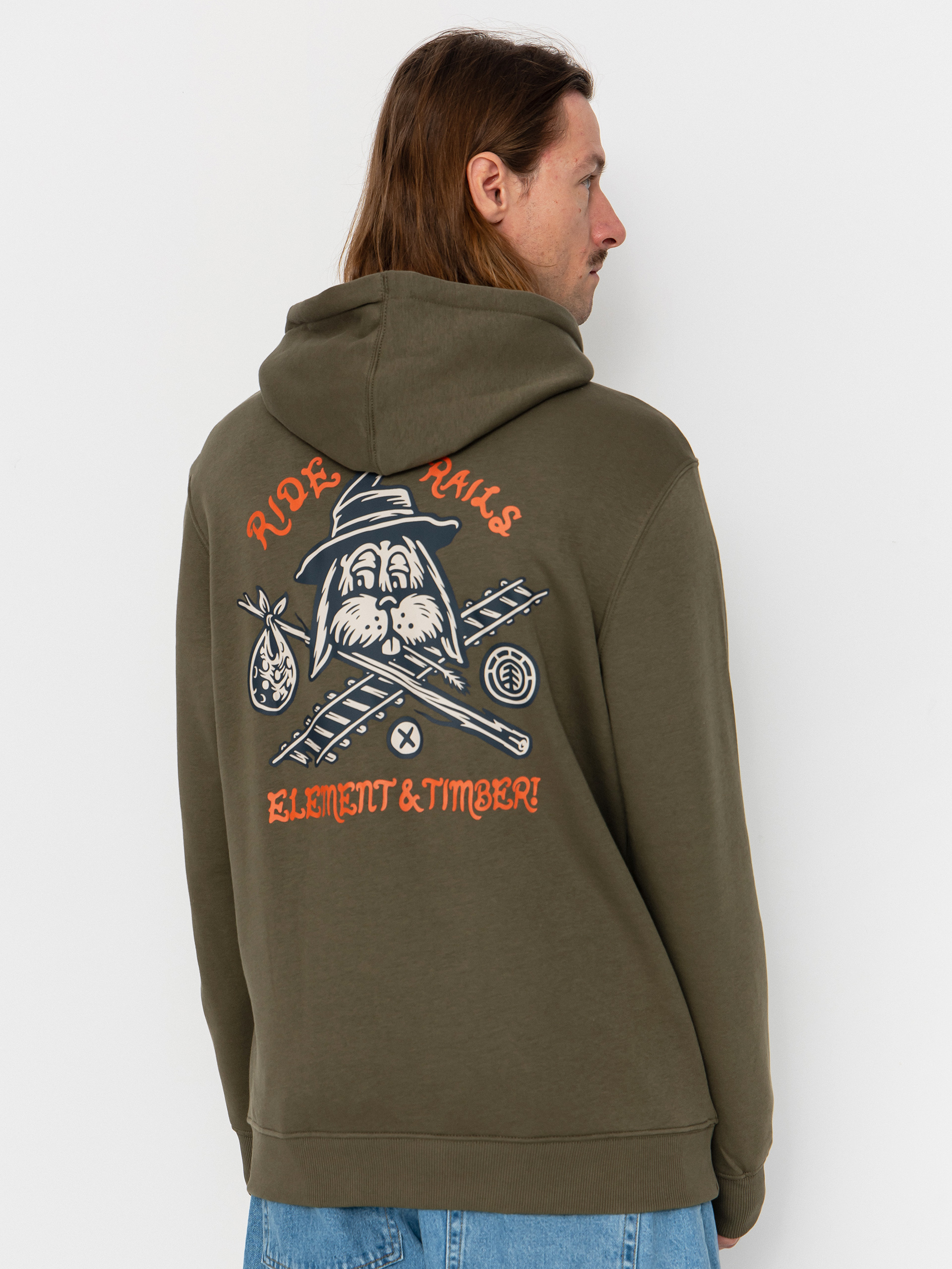 Bluza z kapturem Element Timber Hobos HD