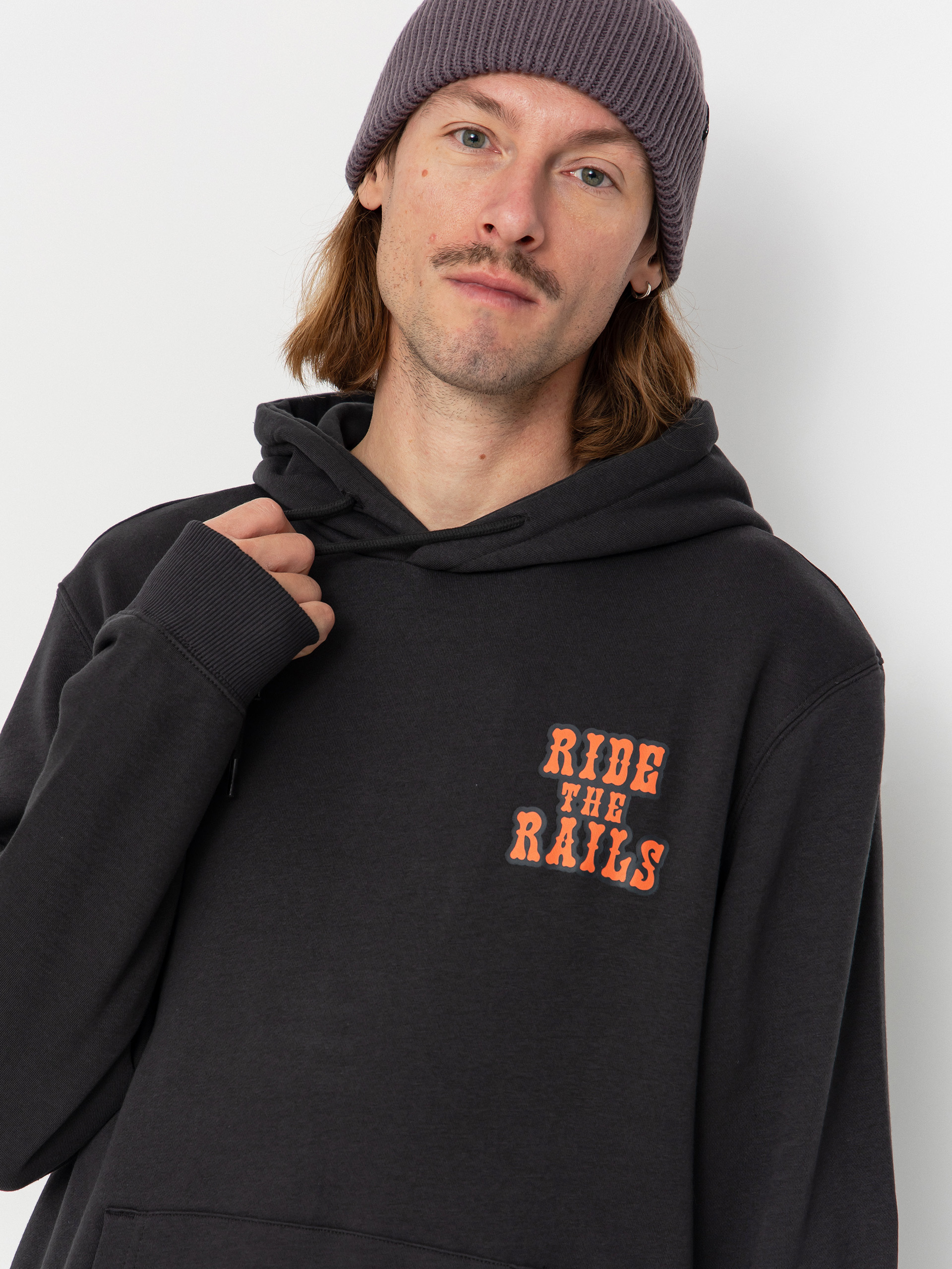 Bluza z kapturem Element Timber Guard Dogs HD (off black)