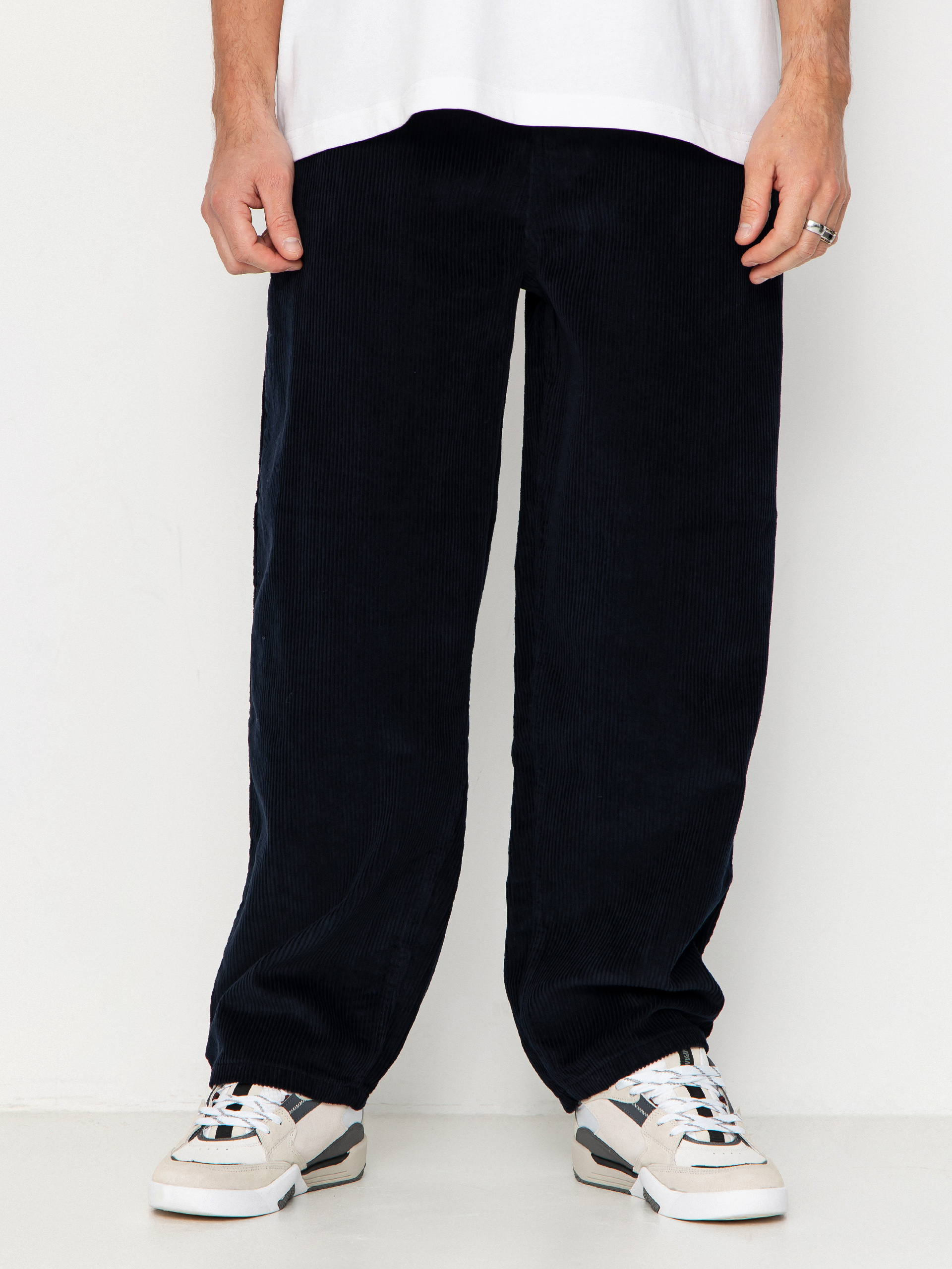Spodnie Wasted Paris Corduroy Casper (navy)