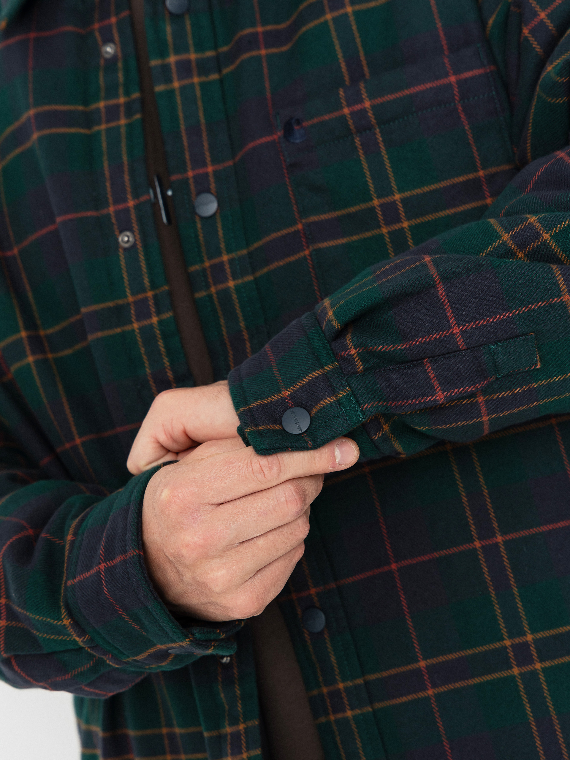 Kurtka Carhartt WIP Gargan (gargan check/dark fir)