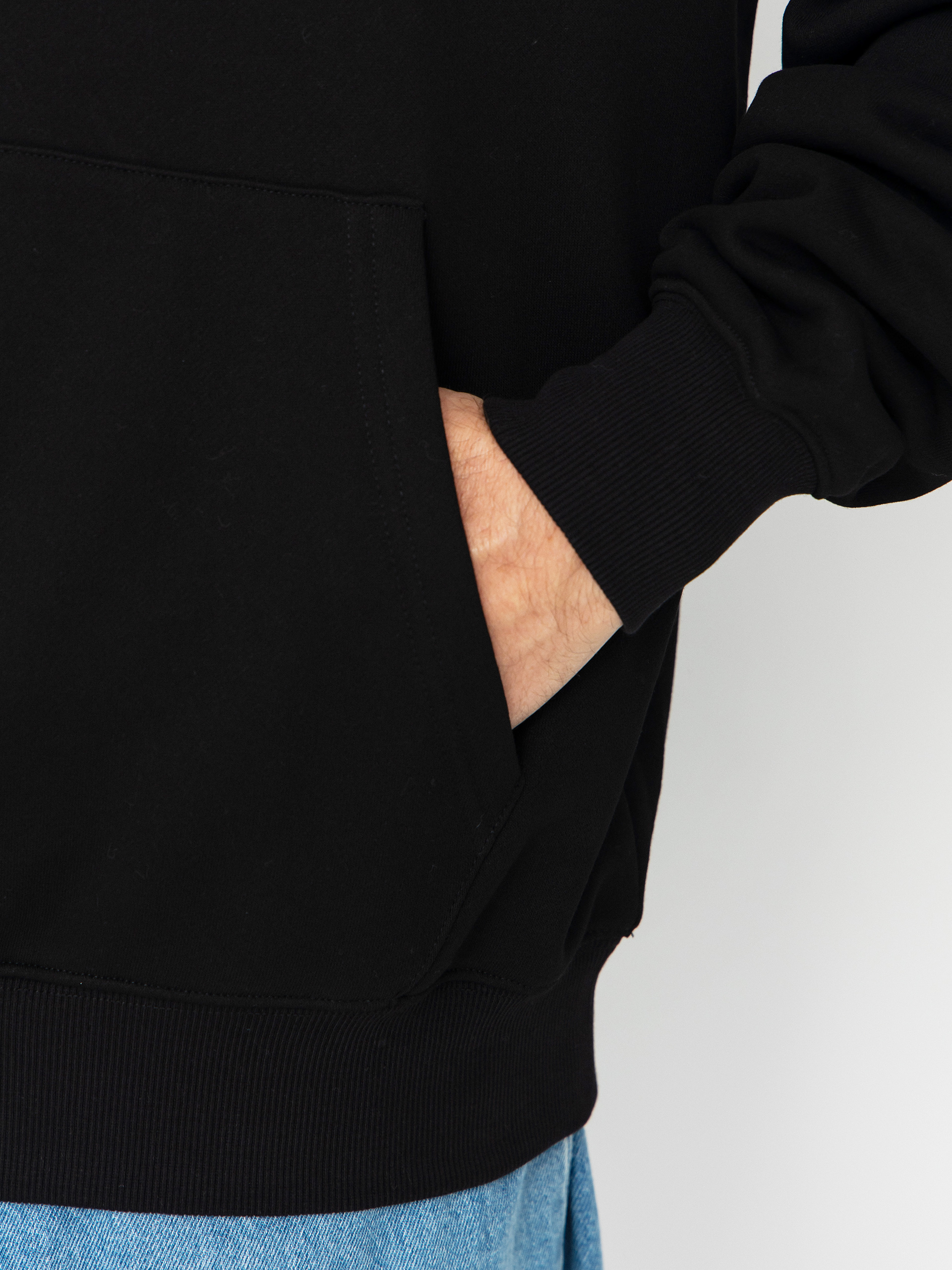 Bluza z kapturem Homeboy Plaid Helvetica HD (black)