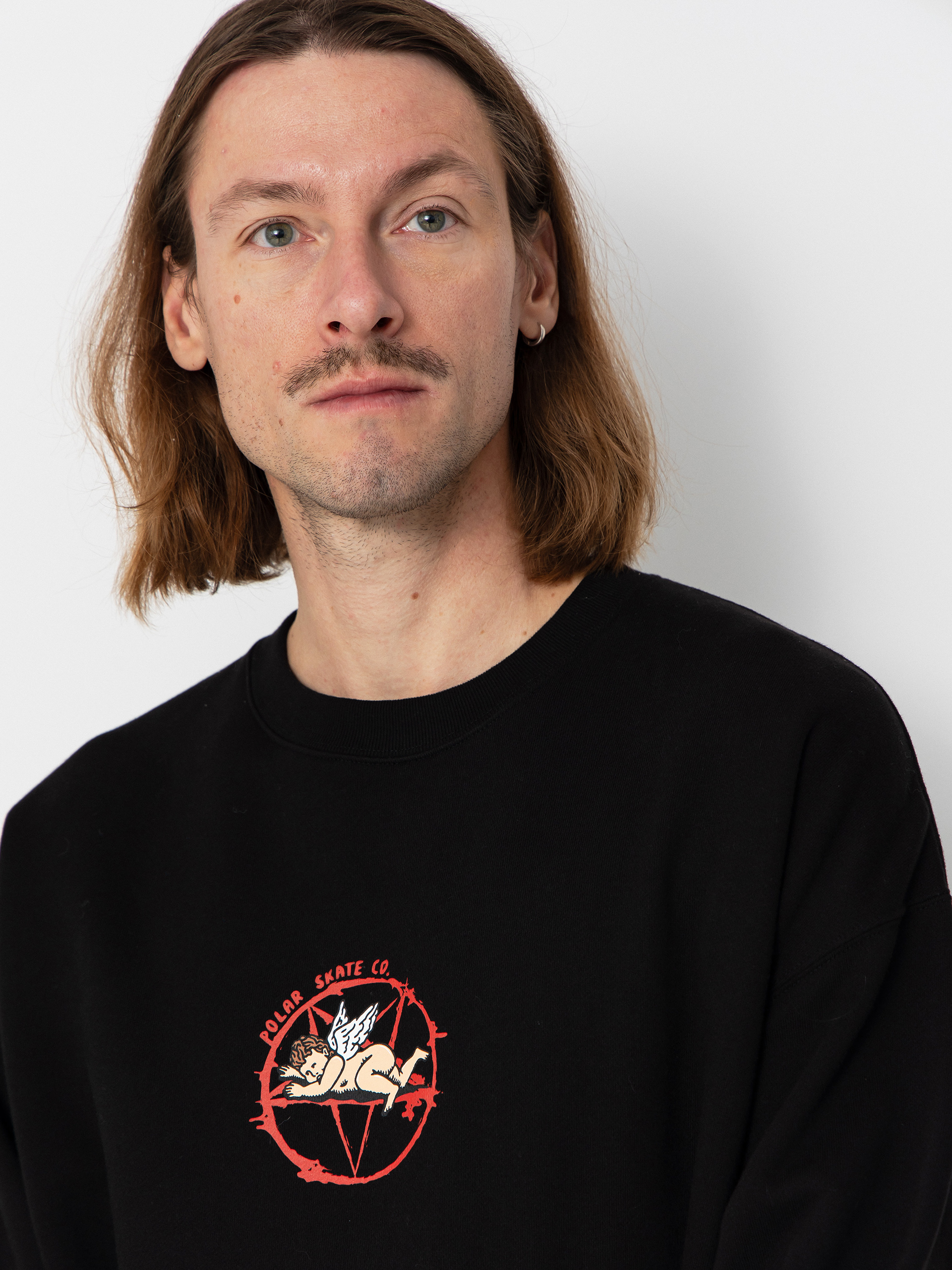Bluza Polar Skate Dave Crewneck Sacrifice (black)