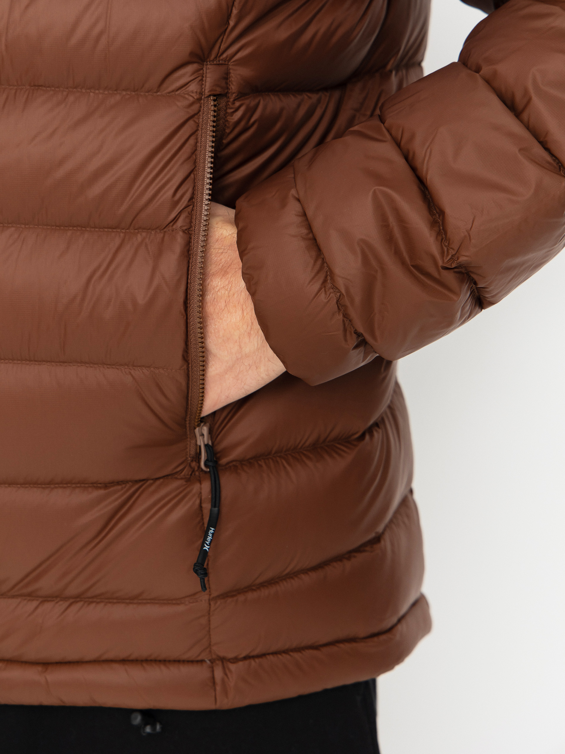 Kurtka Hurley Cayuga Puffer (hickory brown)