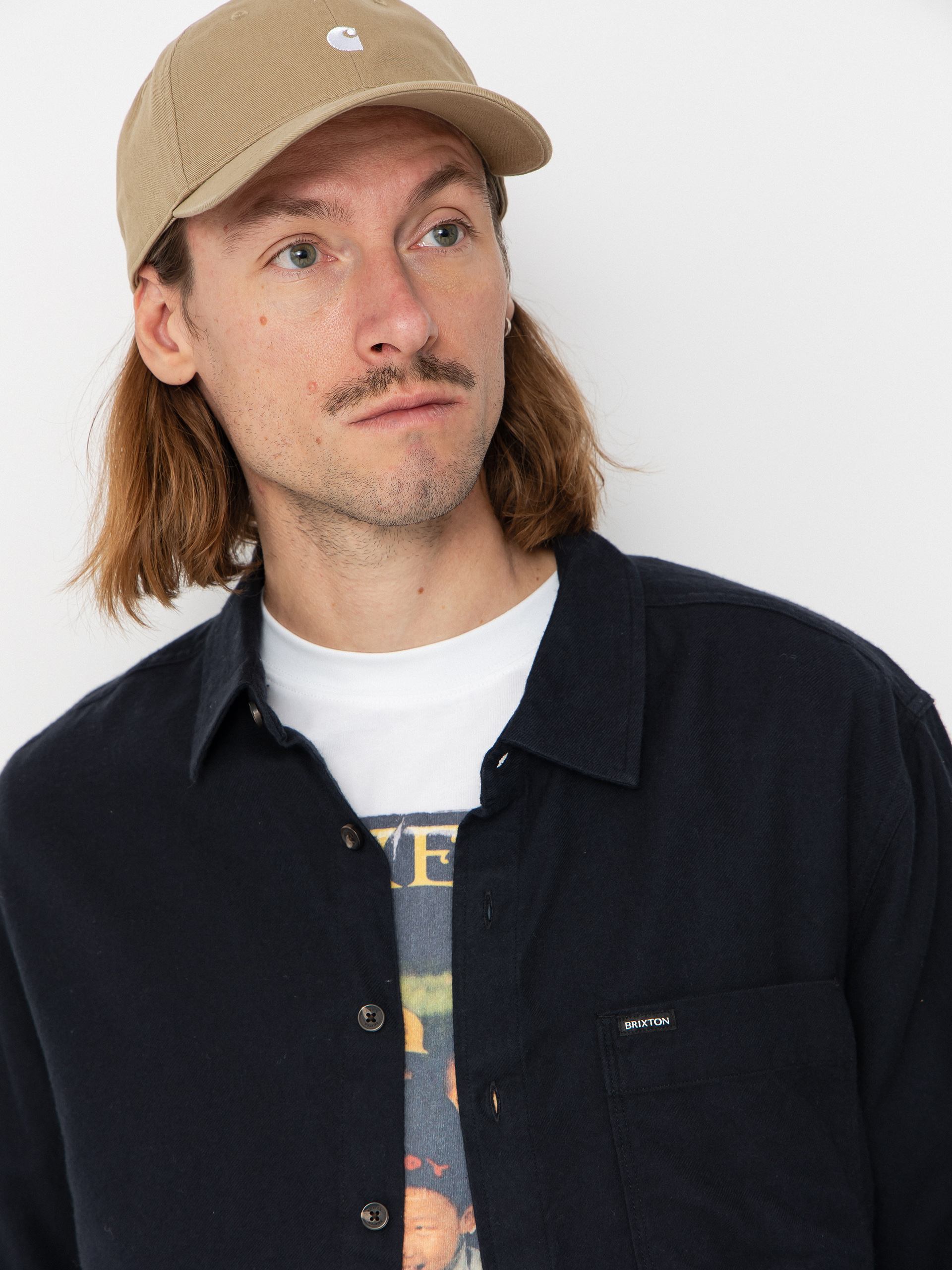 Koszula Brixton Hasting Lw Flannel (black)