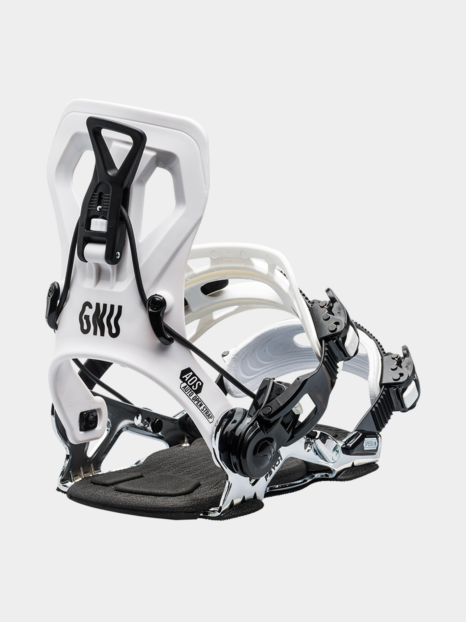 Męskie Wiązania snowboardowe Gnu Psych (white)