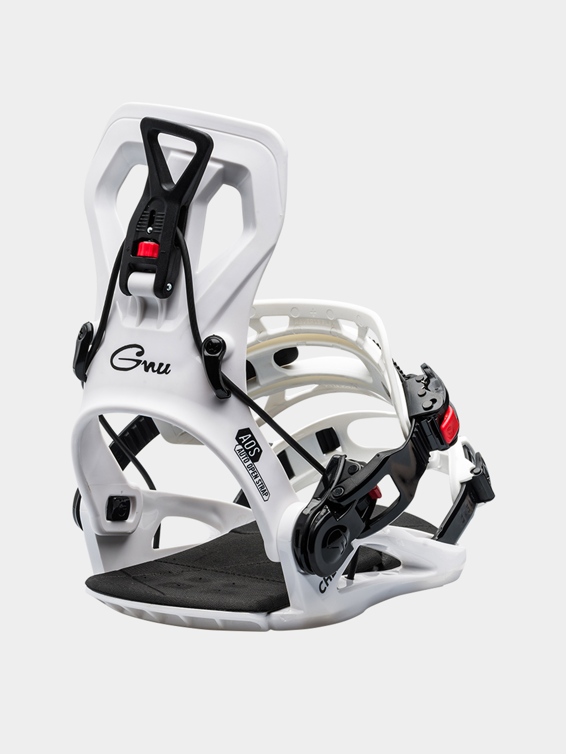 Męskie Wiązania snowboardowe Gnu Cheeter (white)