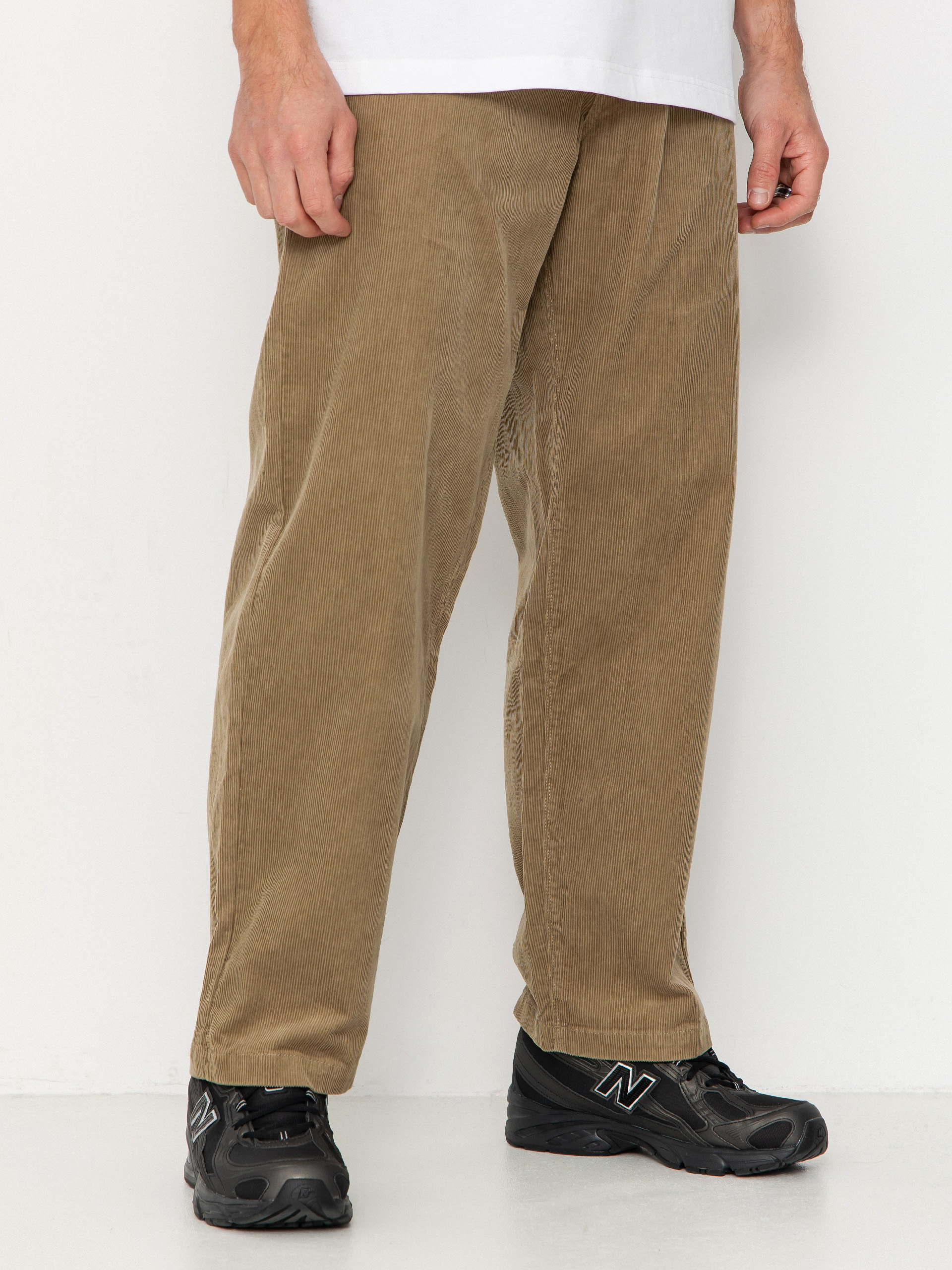 Spodnie Volcom Frickin Loose Tapered Cord (khaki)