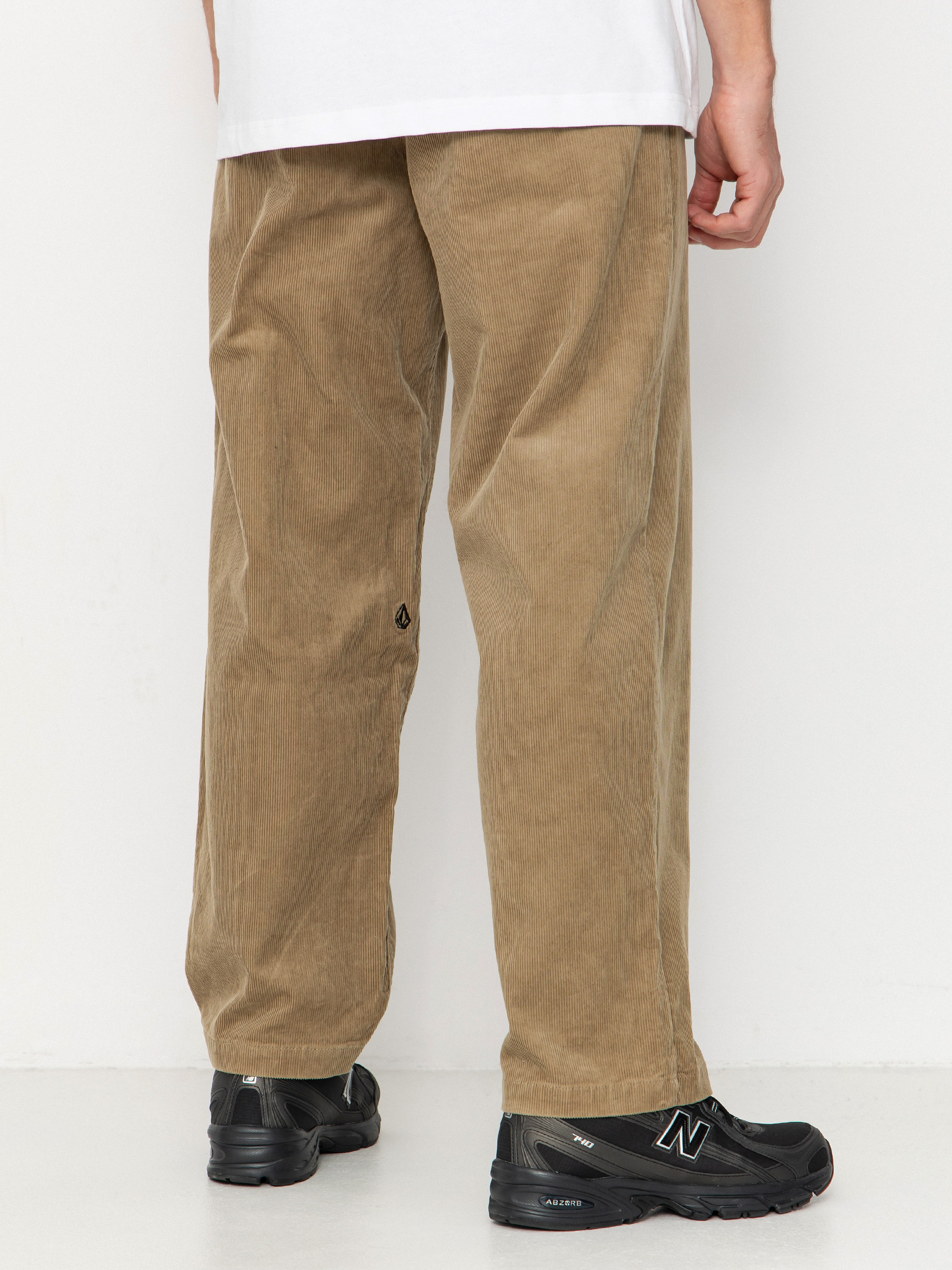 Spodnie Volcom Frickin Loose Tapered Cord (khaki)