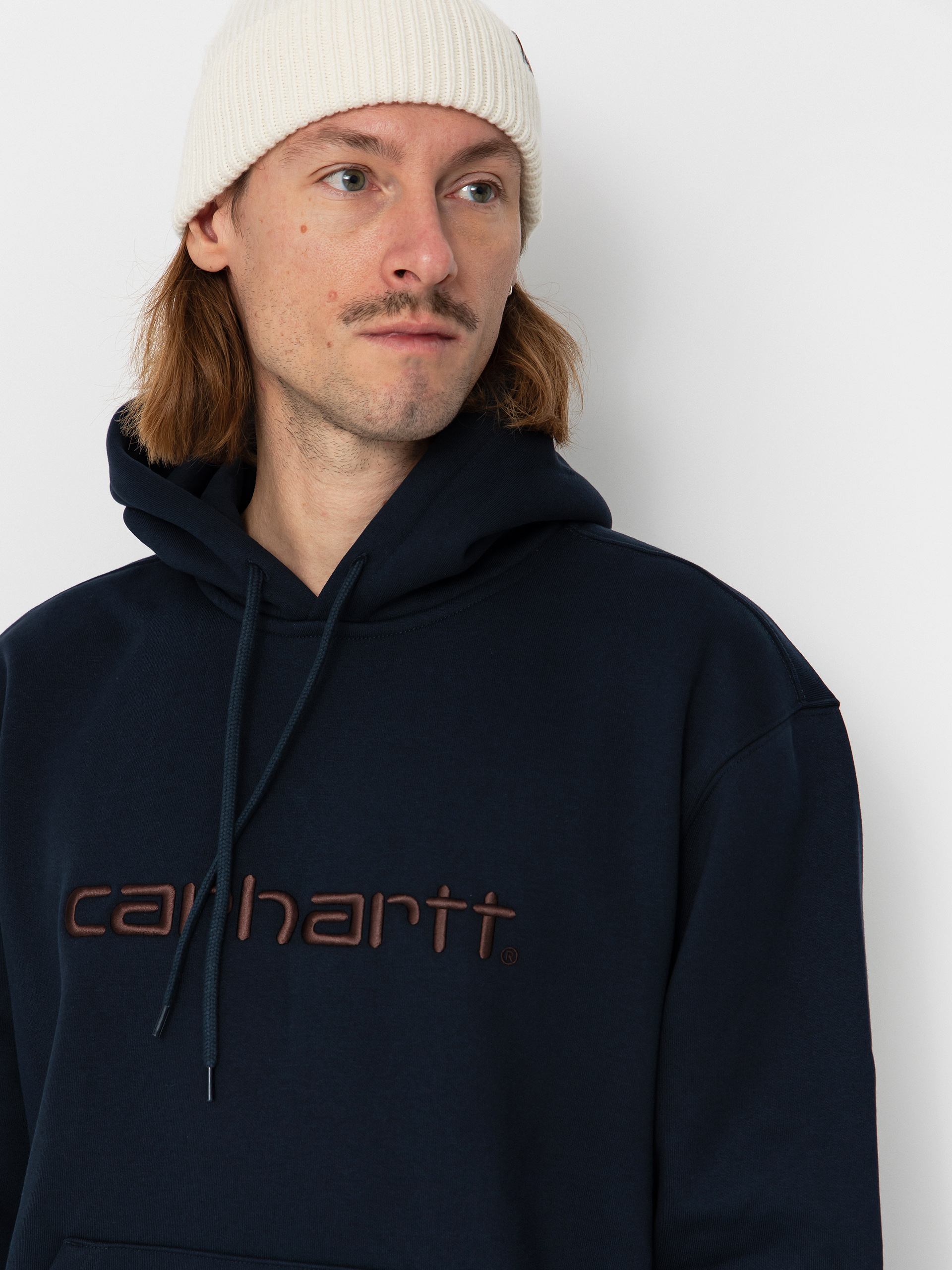 Bluza z kapturem Carhartt WIP Carhartt HD (deep night/palisander)