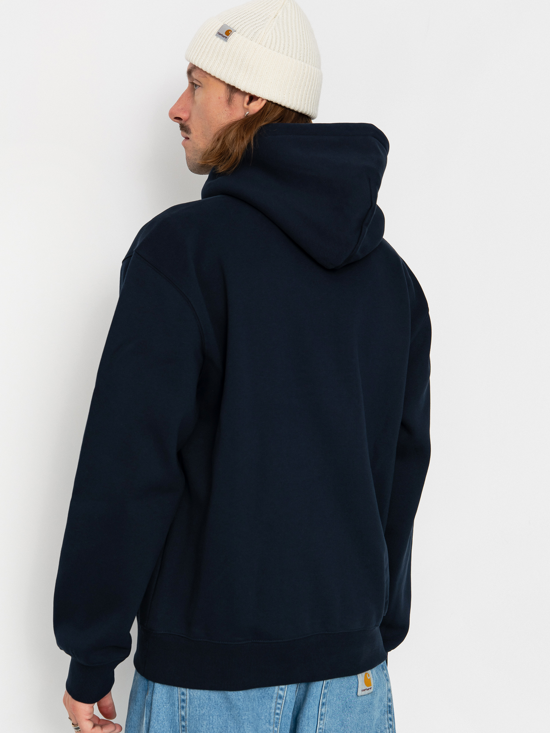 Bluza z kapturem Carhartt WIP Carhartt HD (deep night/palisander)