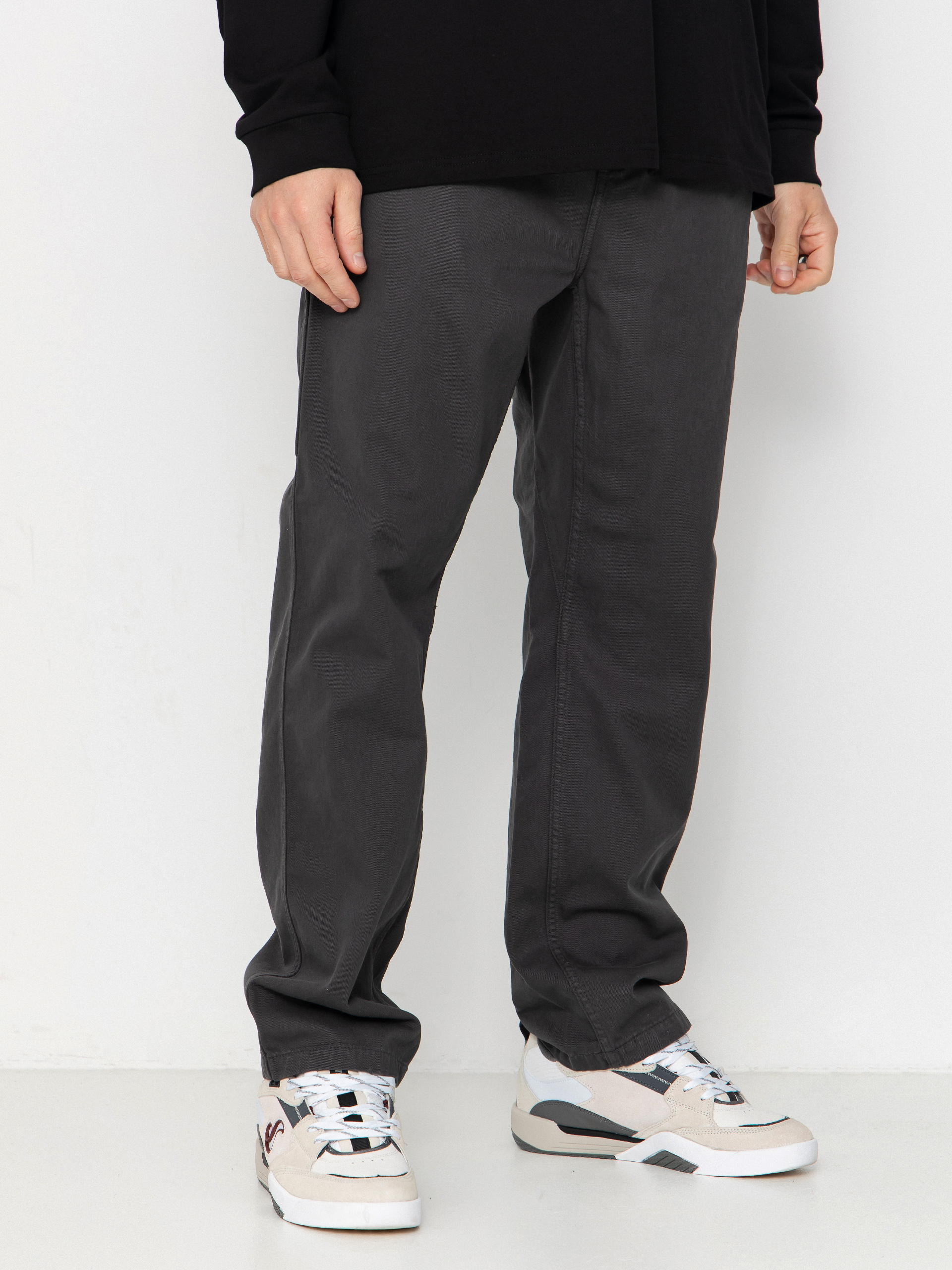 Spodnie Carhartt WIP Flint (graphite/garment dyed)