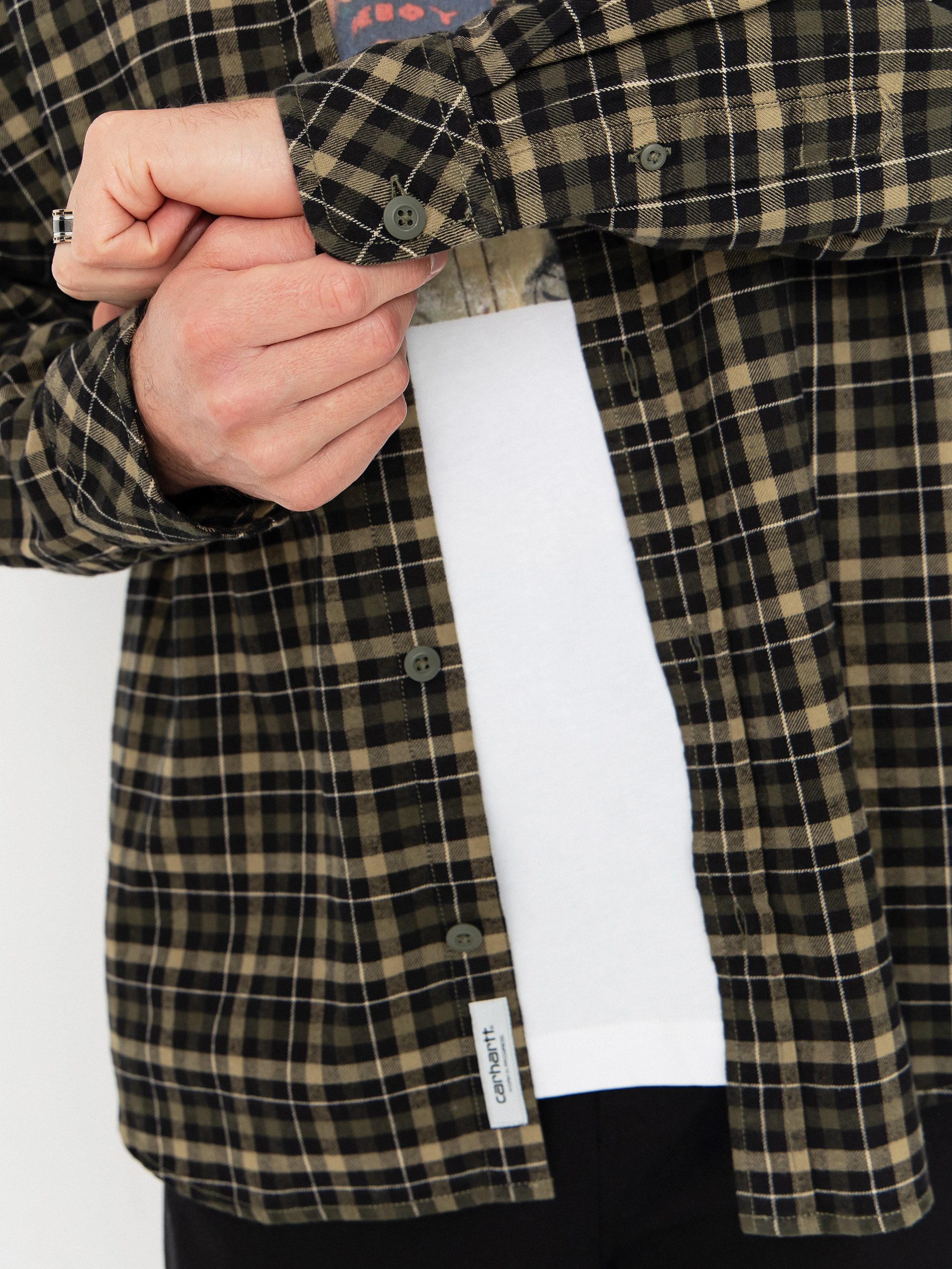 Koszula Carhartt WIP Widmark (widmark check/cypress)