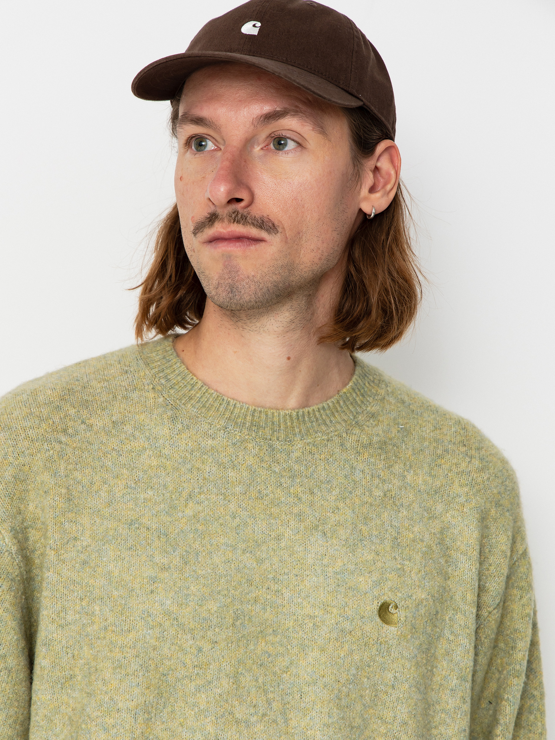 Sweter Carhartt WIP Curtis (tangled brass)