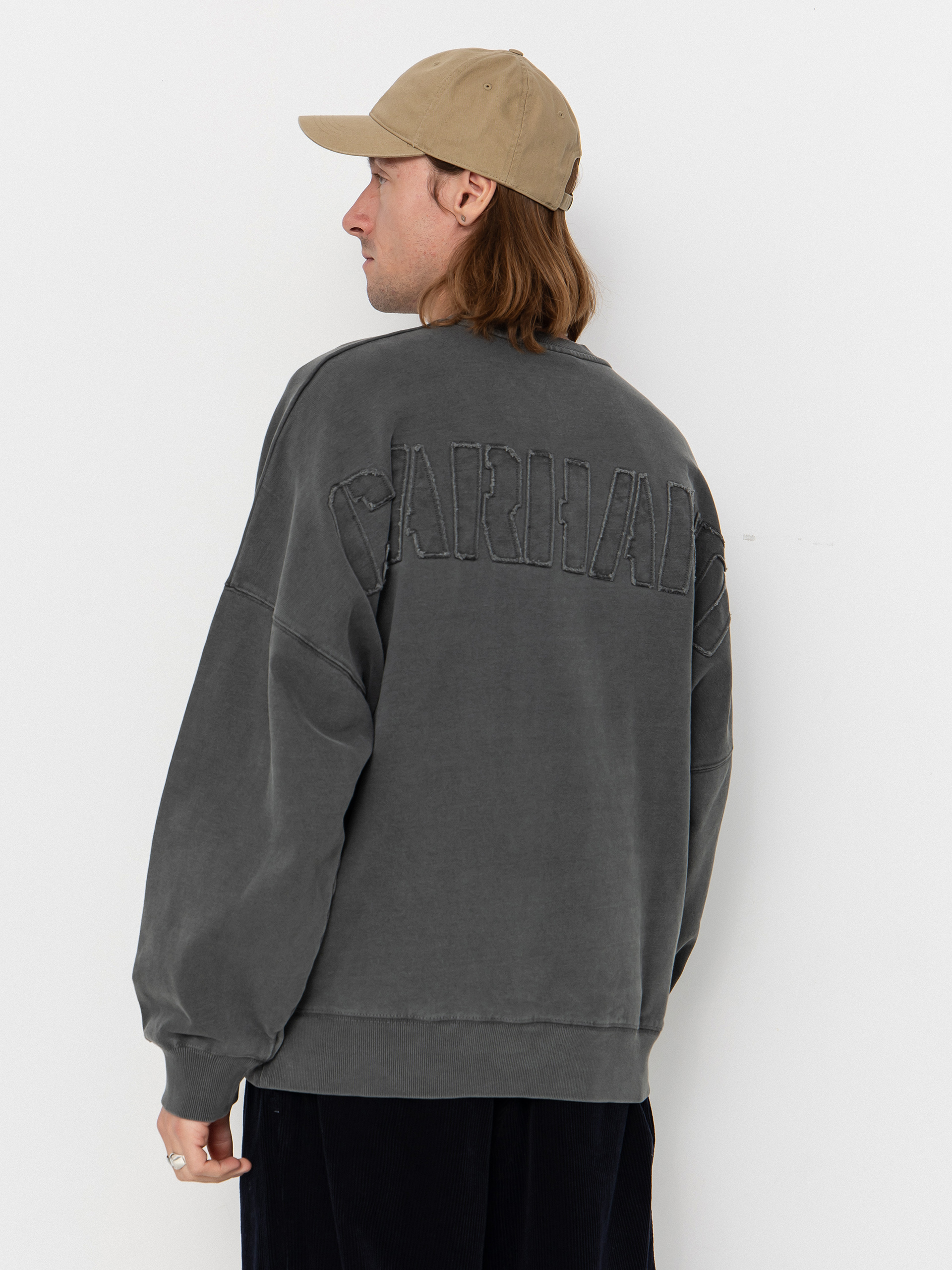 Bluza Carhartt WIP RGGD (black/garment dyed)