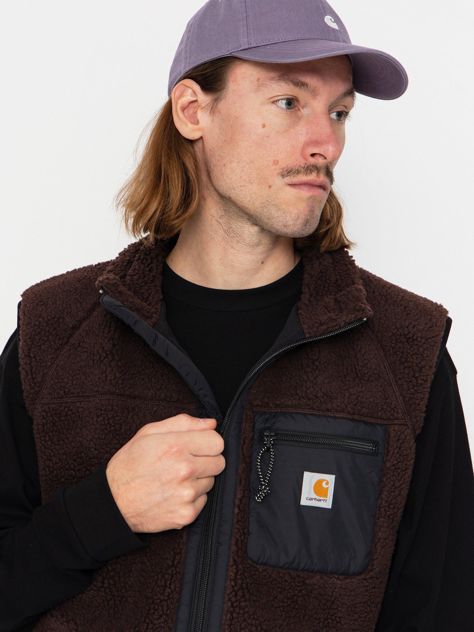 Kamizelka Carhartt WIP Prentis (palisander/black)