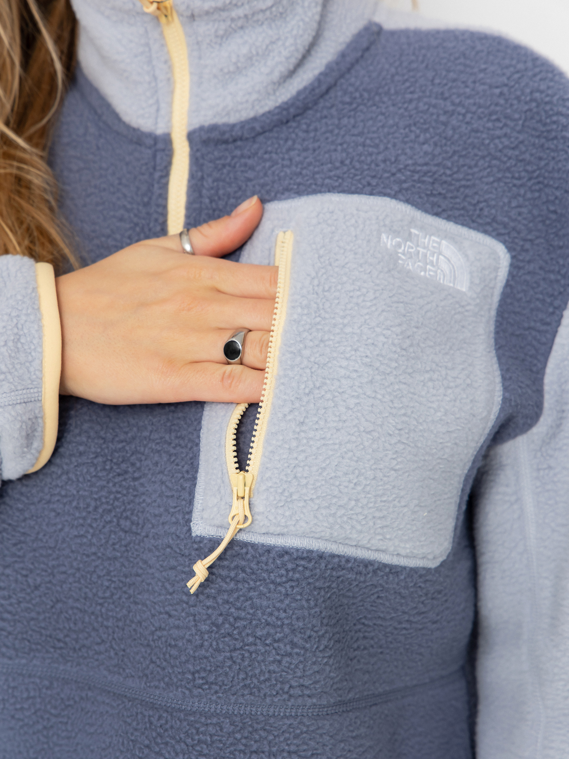 Męski Polar The North Face Yumiori 1/4 Zip (twilight galaxy/blue fl)