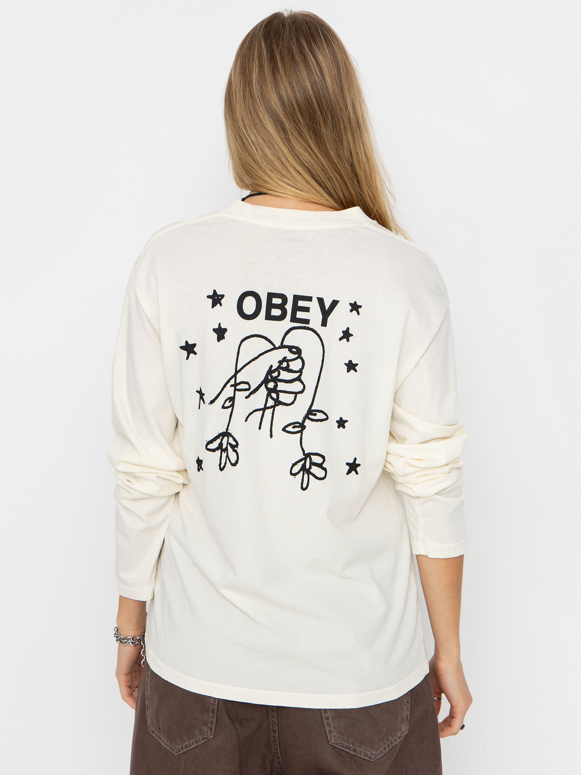 Longsleeve OBEY Obey Wilted Bunch Wmn