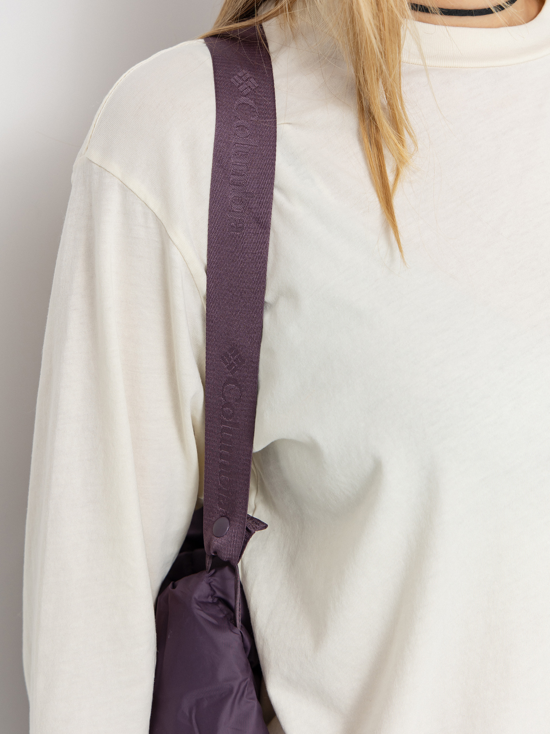 Kurtka Columbia Amaze Puff Hooded Wmn (fig high shine)