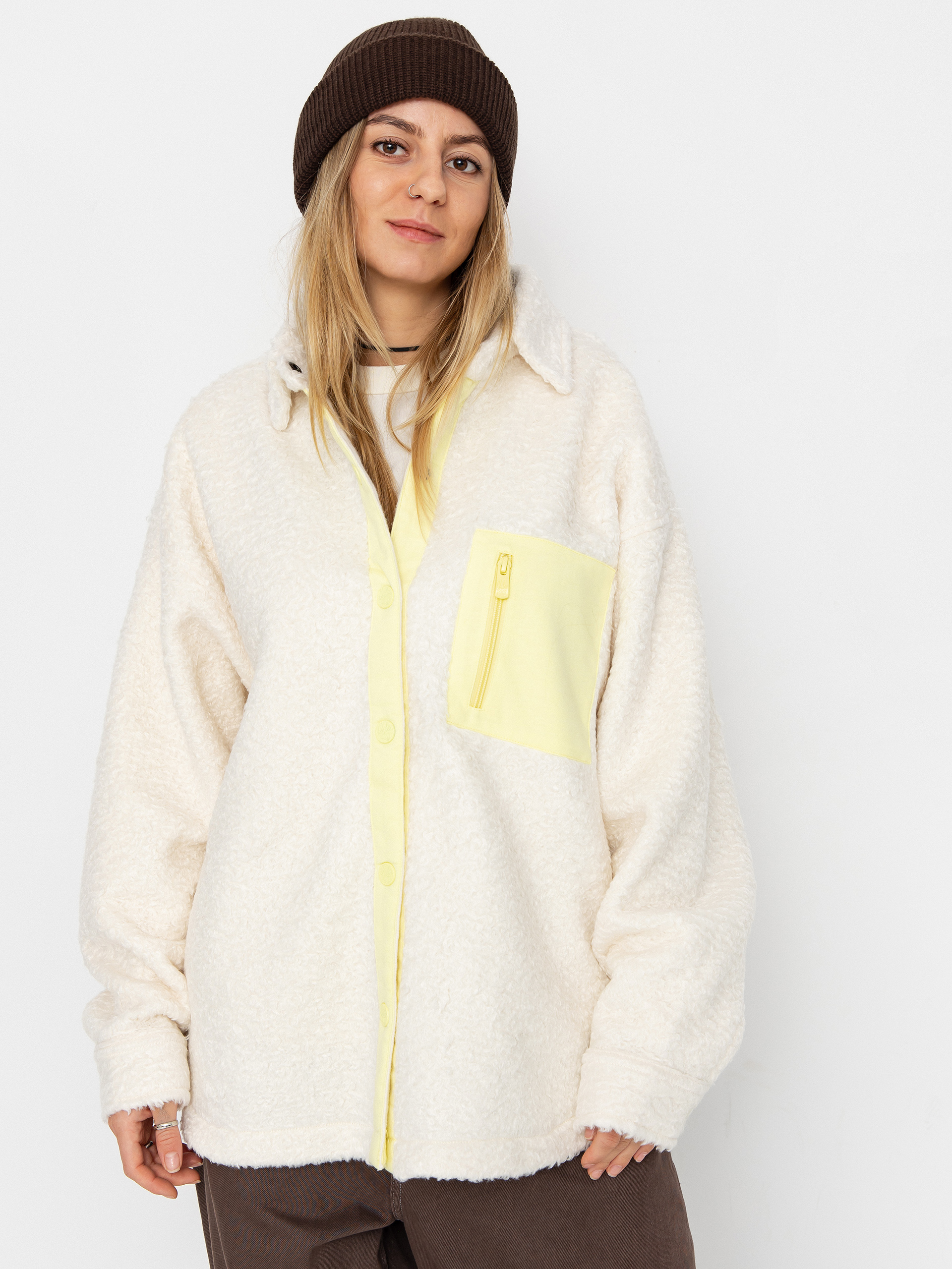 Polar Roxy Chloe Kim Shacket Wmn (whisper white)