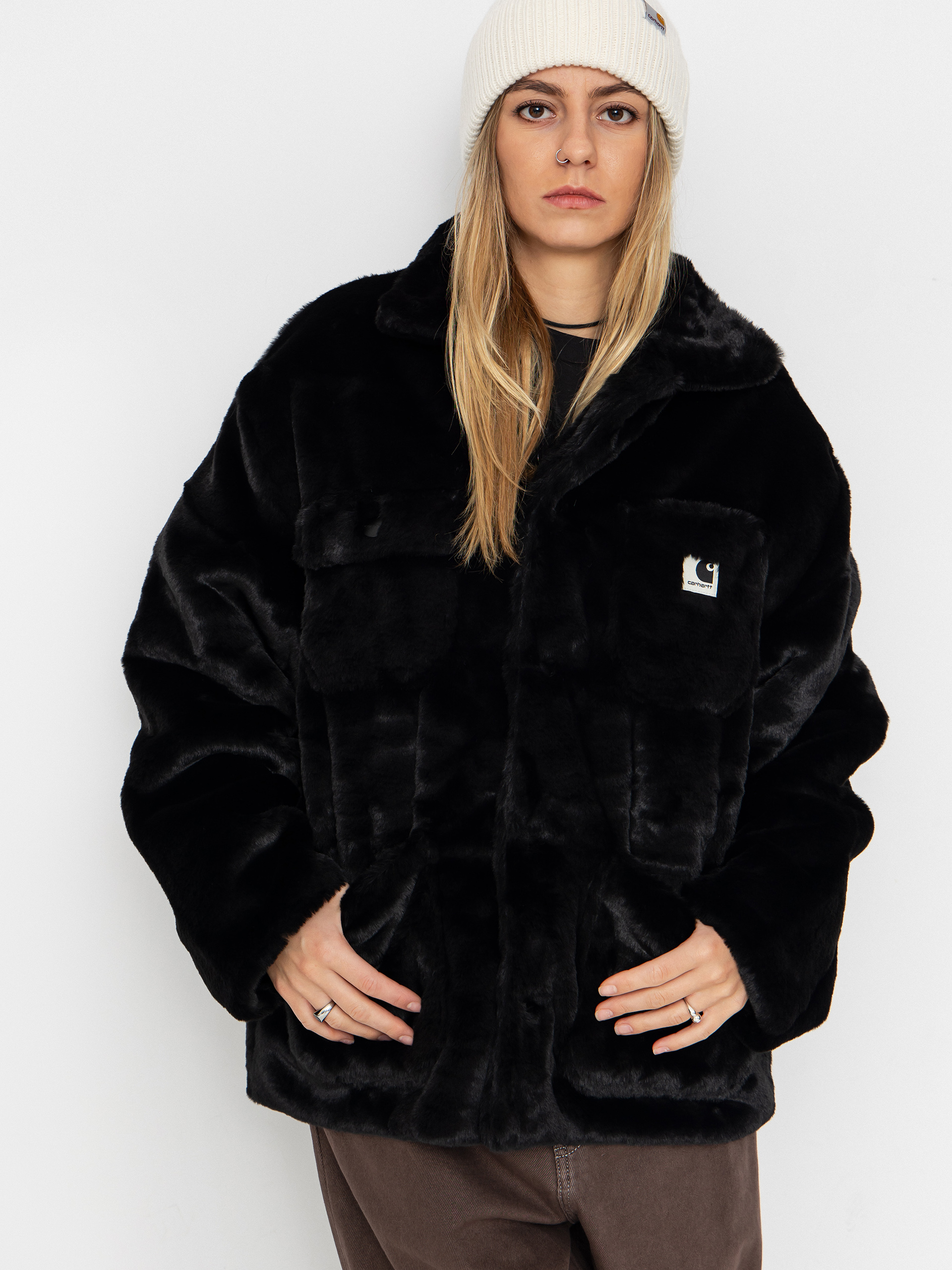 Kurtka Carhartt WIP Olney Michigan Wmn (black)