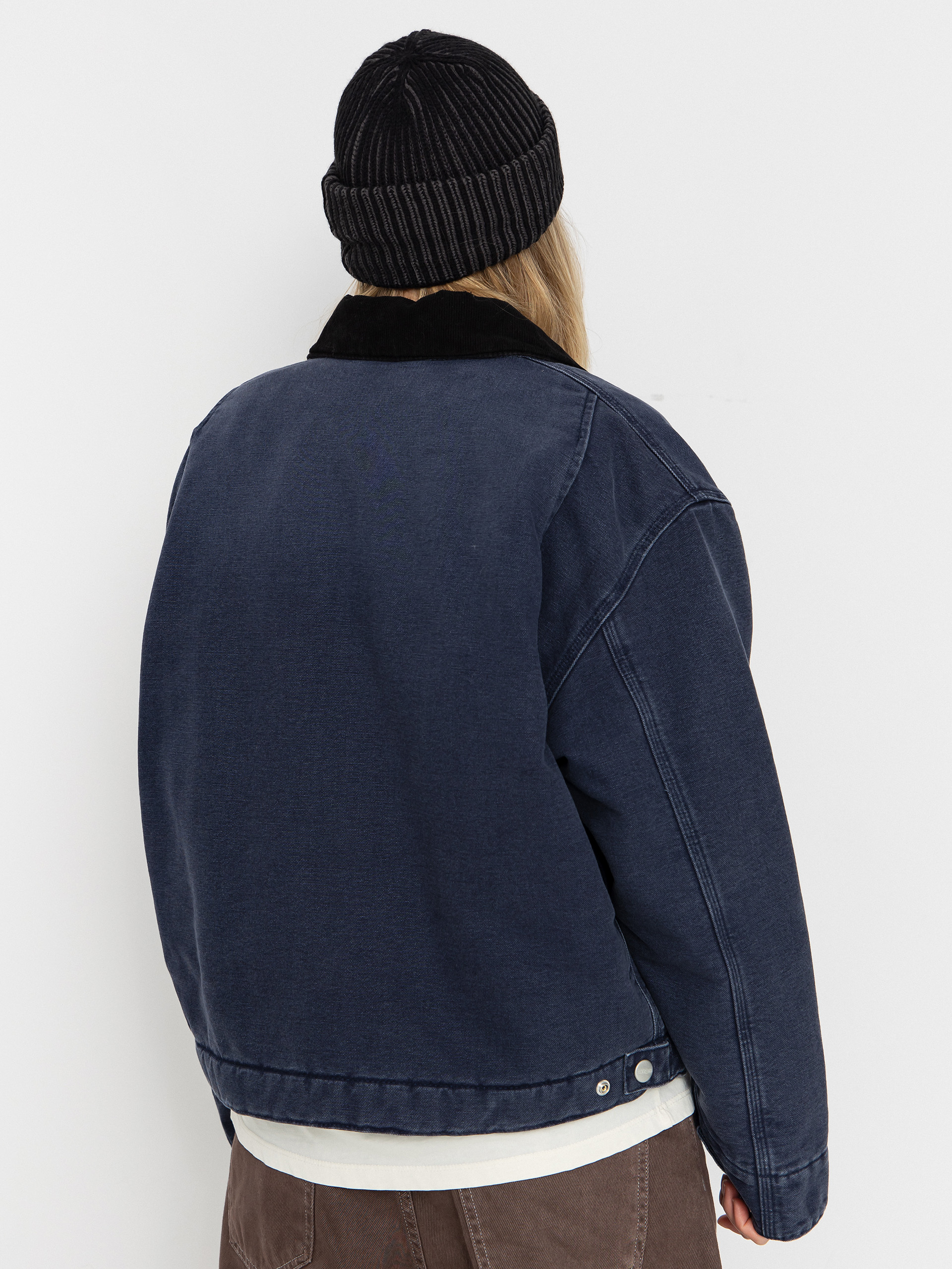 Kurtka Carhartt WIP OG Detroit Wmn (dark navy/black/stone canvas)