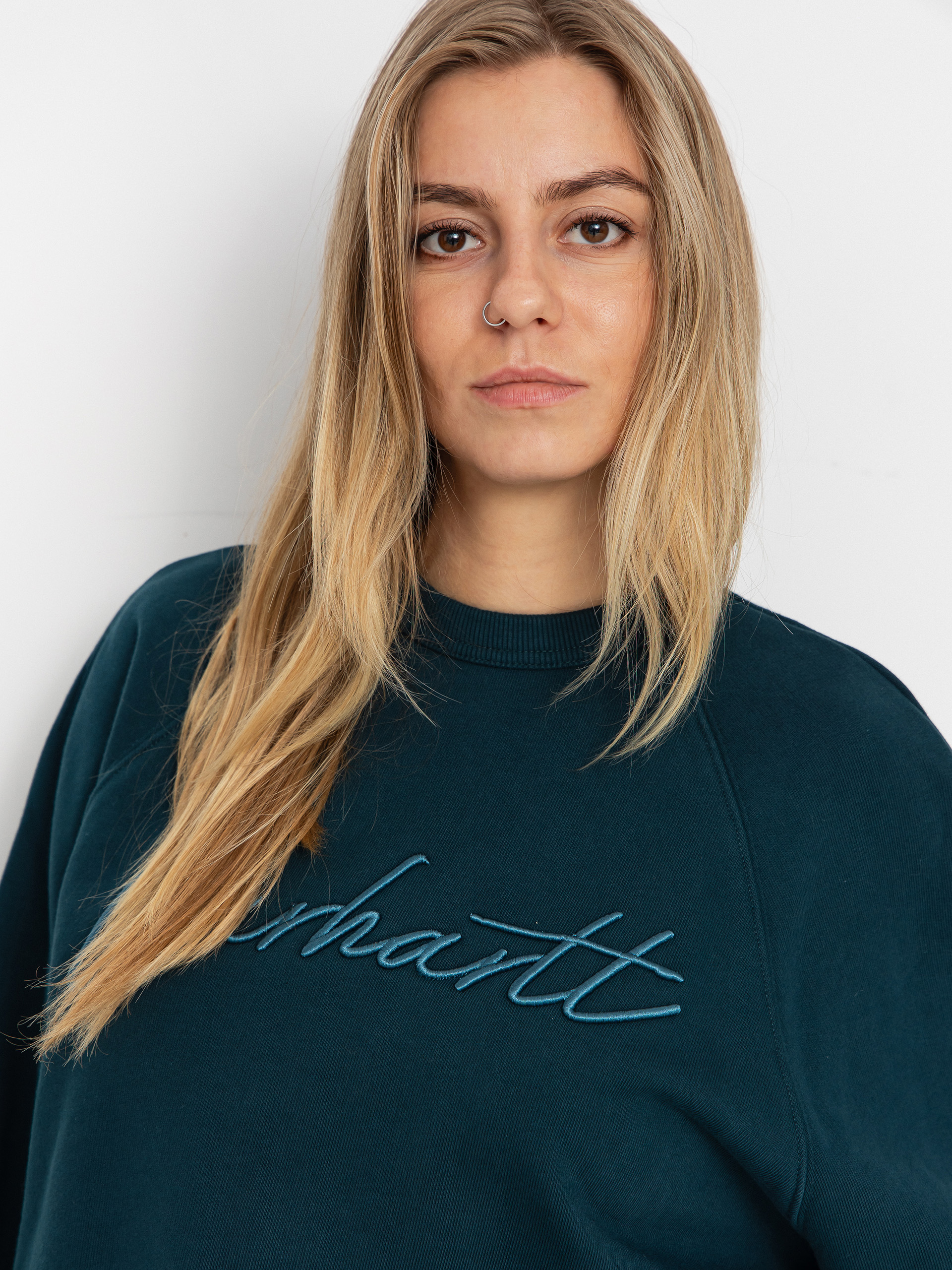 Bluza Carhartt WIP Ray Wmn (deep lagoon)