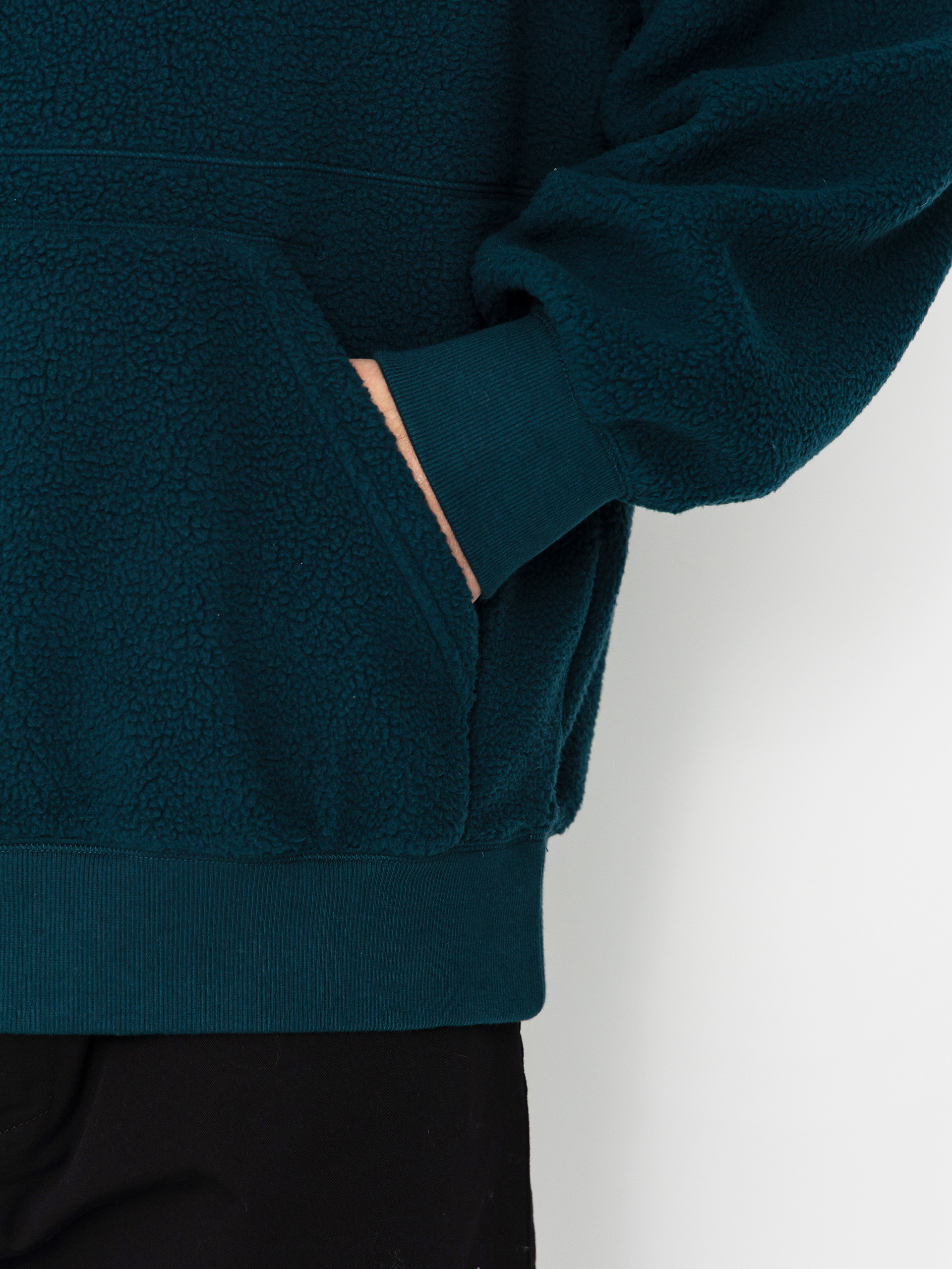 Bluza z kapturem Carhartt WIP Helix HD (deep lagoon/silver pine)