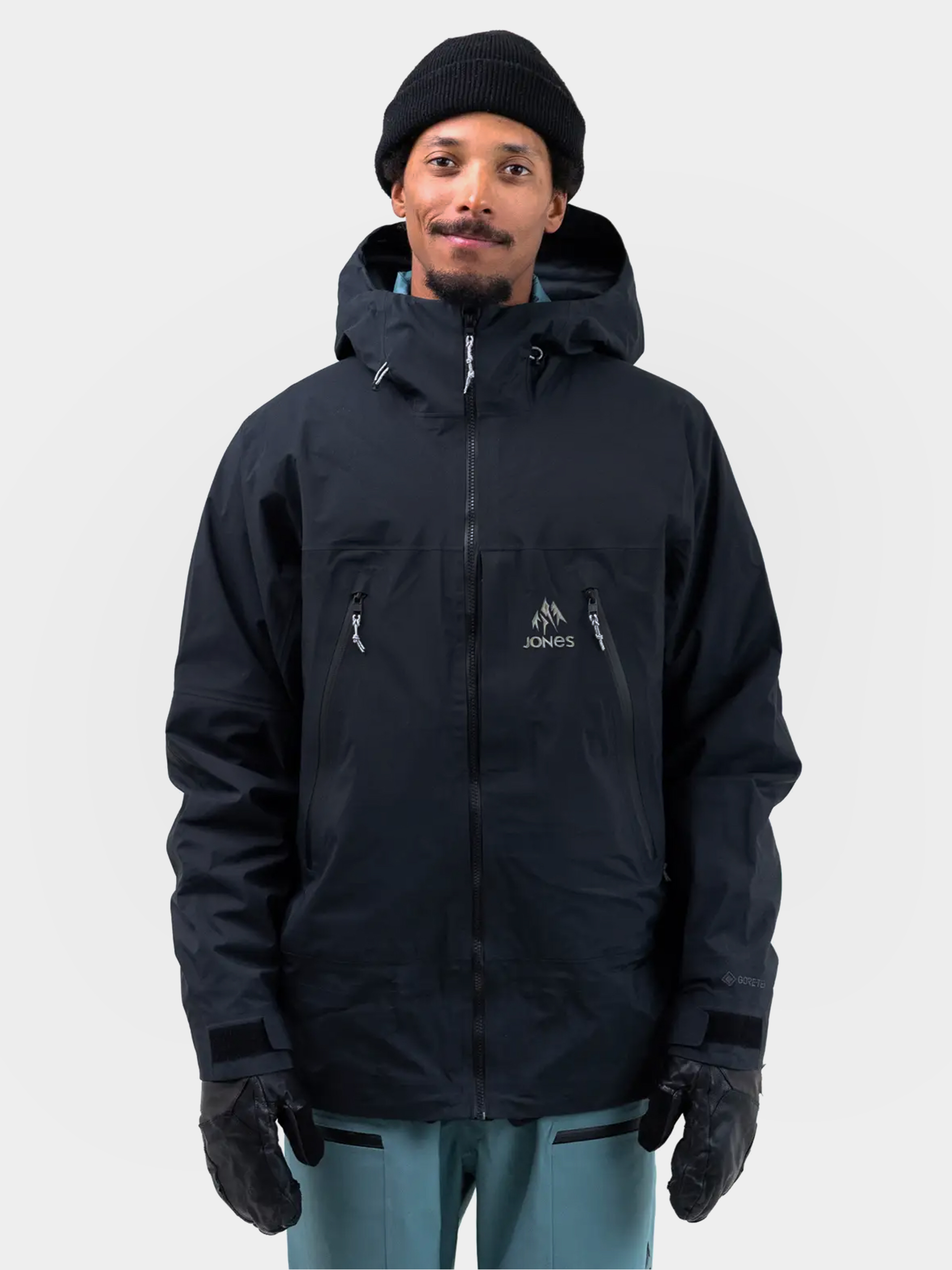 Męska Kurtka snowboardowa Jones Snowboards Shralpinist Gtx Rec (stealth black)