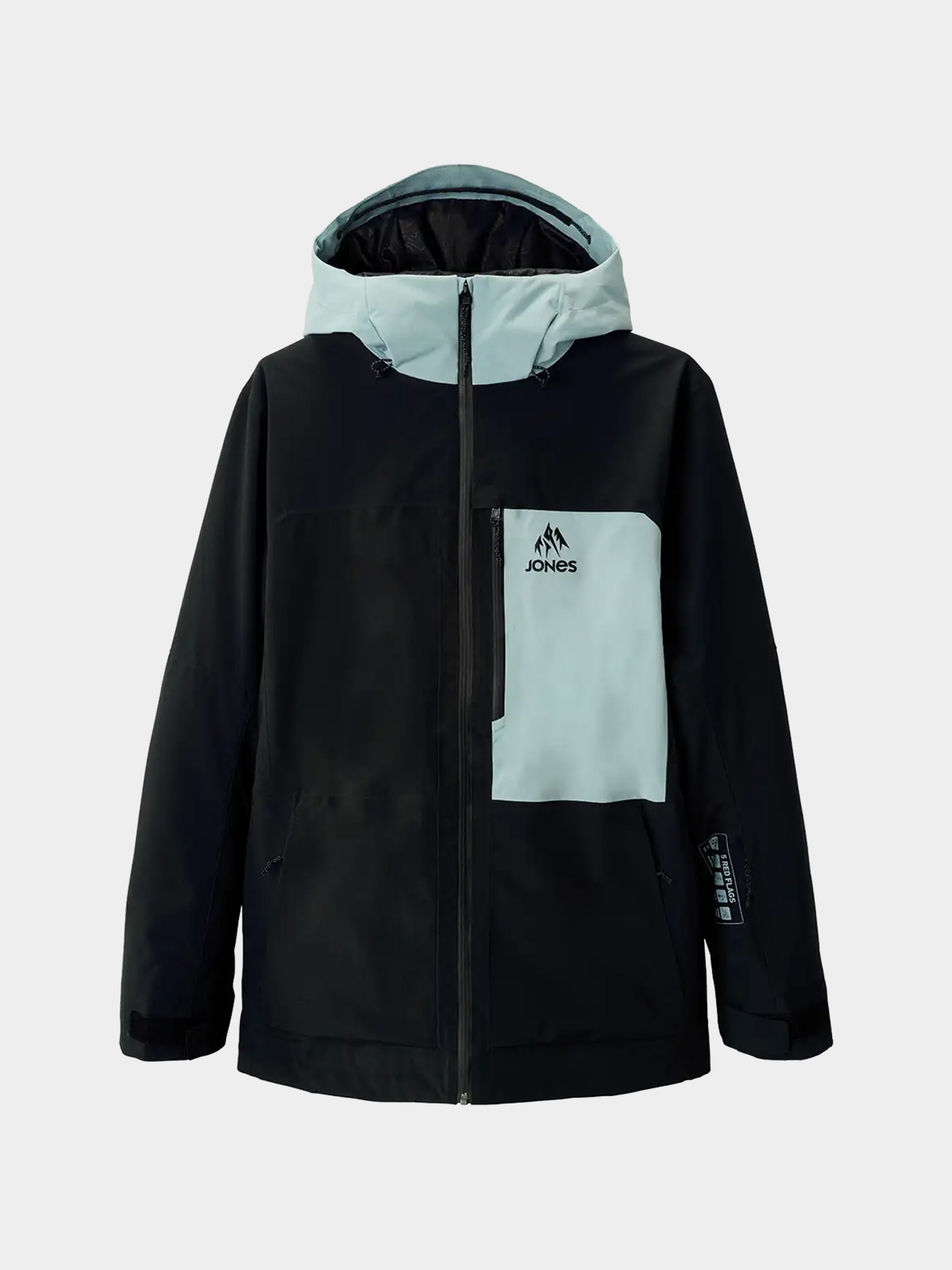 Kurtka snowboardowa Jones Snowboards Mtn Surf Rec (stealth black)